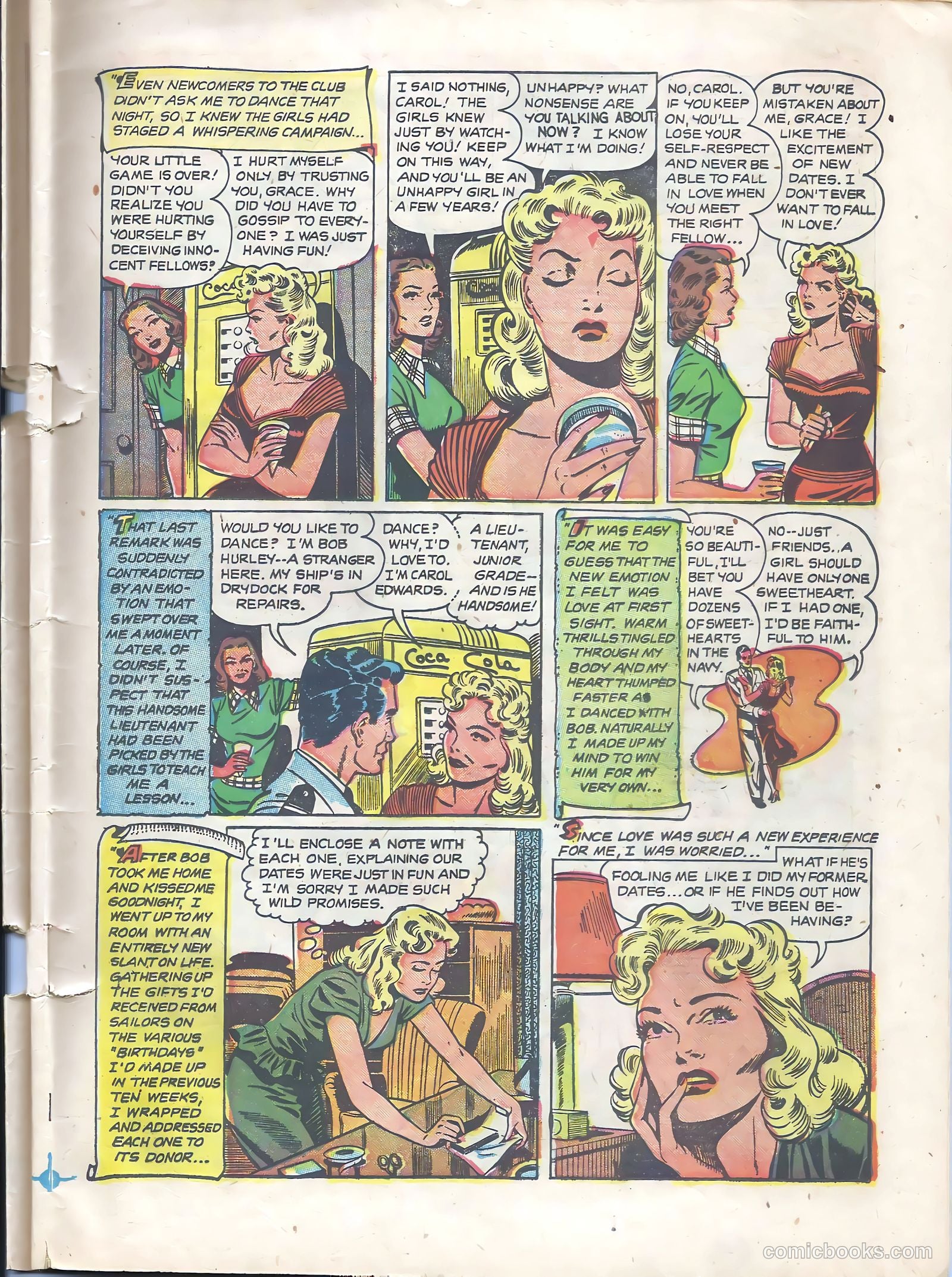 Wartime Romances #4 (1952) — page 25 of 36