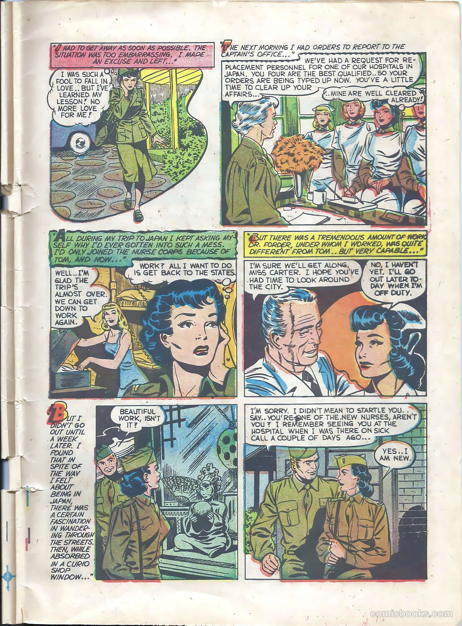 Wartime Romances #4 (1952) — page 29 of 36
