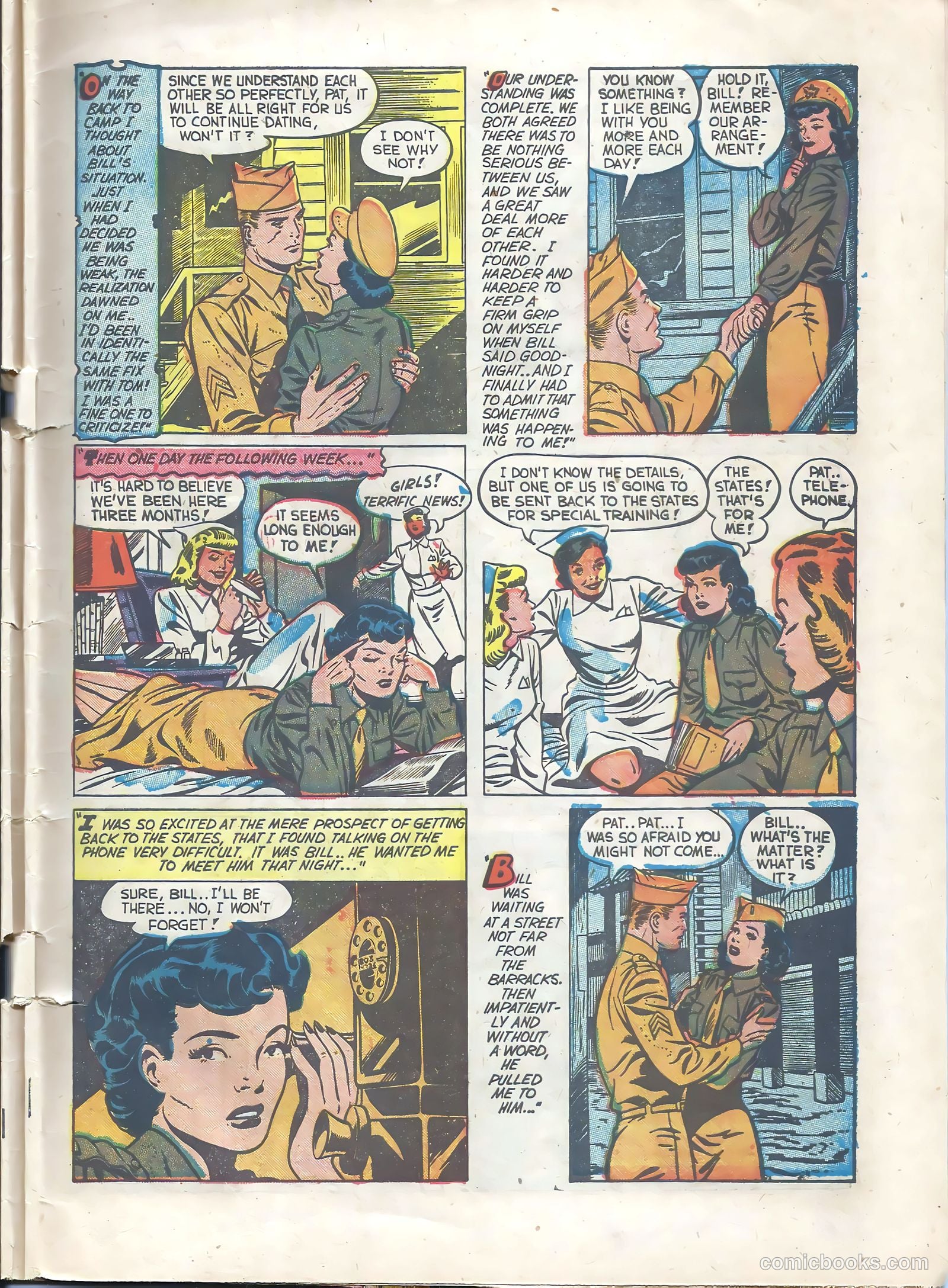Wartime Romances #4 (1952) — page 31 of 36