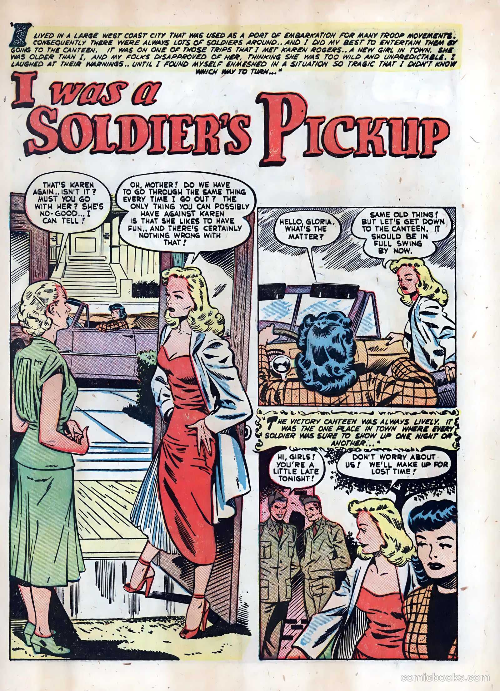 Wartime Romances #5 (1952) — page 3 of 36
