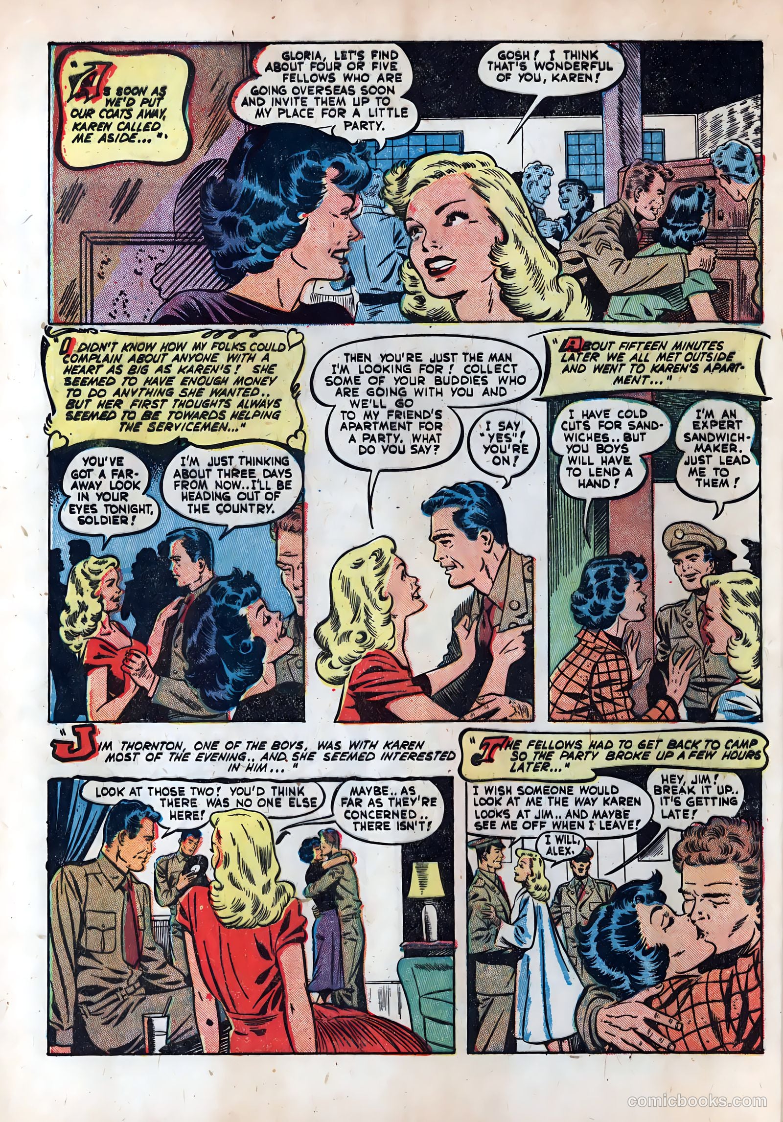 Wartime Romances #5 (1952) — page 4 of 36