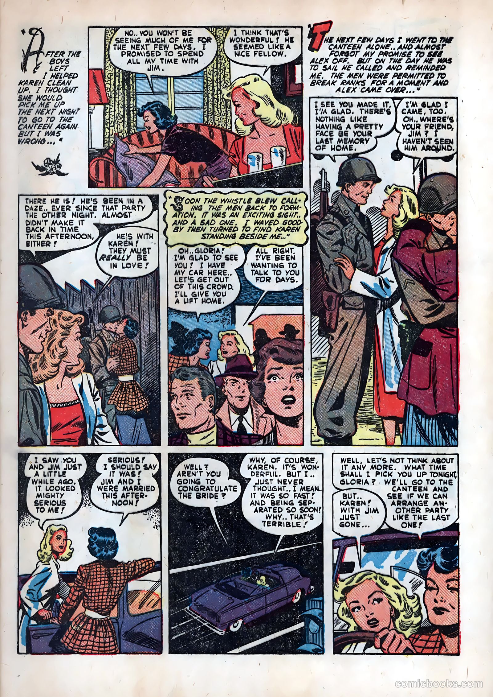 Wartime Romances #5 (1952) — page 5 of 36