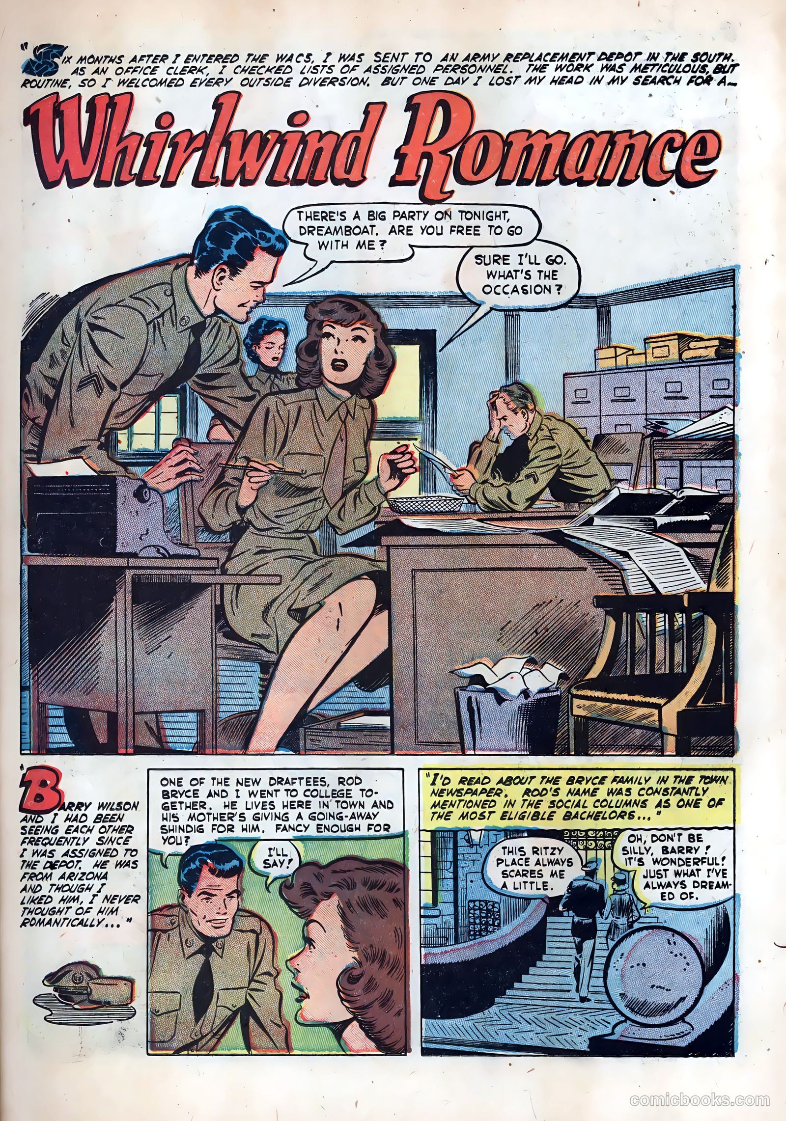 Wartime Romances #5 (1952) — page 11 of 36
