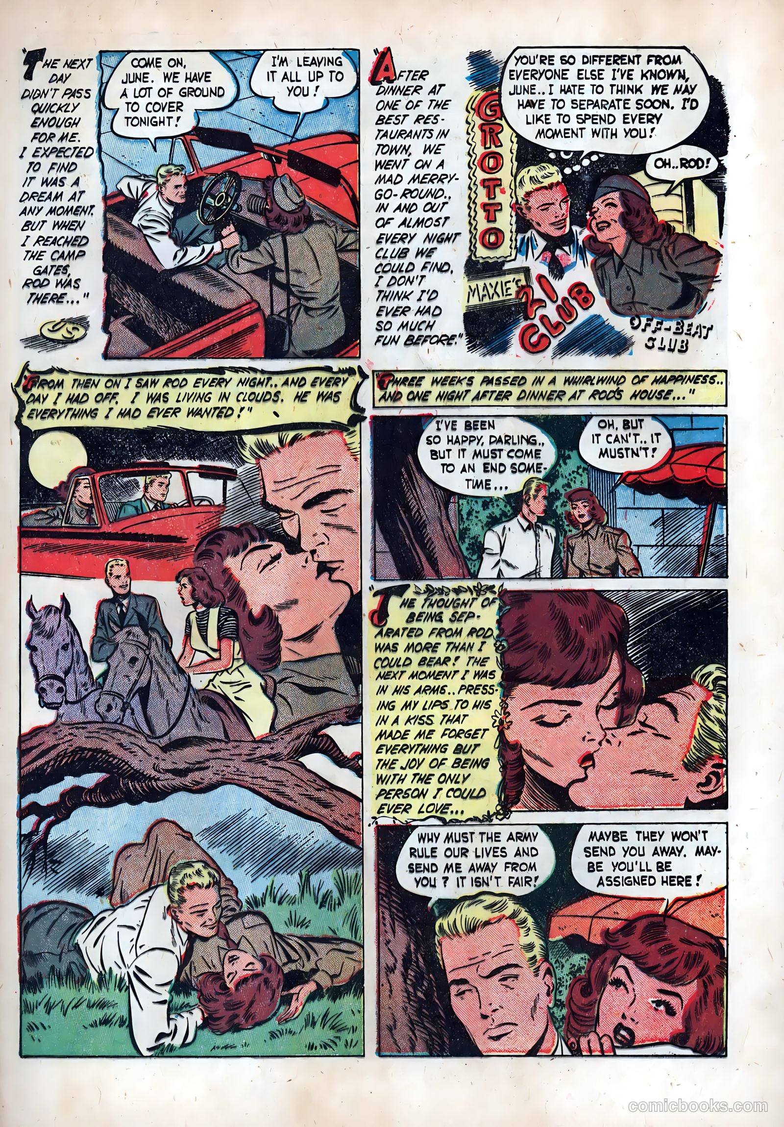 Wartime Romances #5 (1952) — page 13 of 36