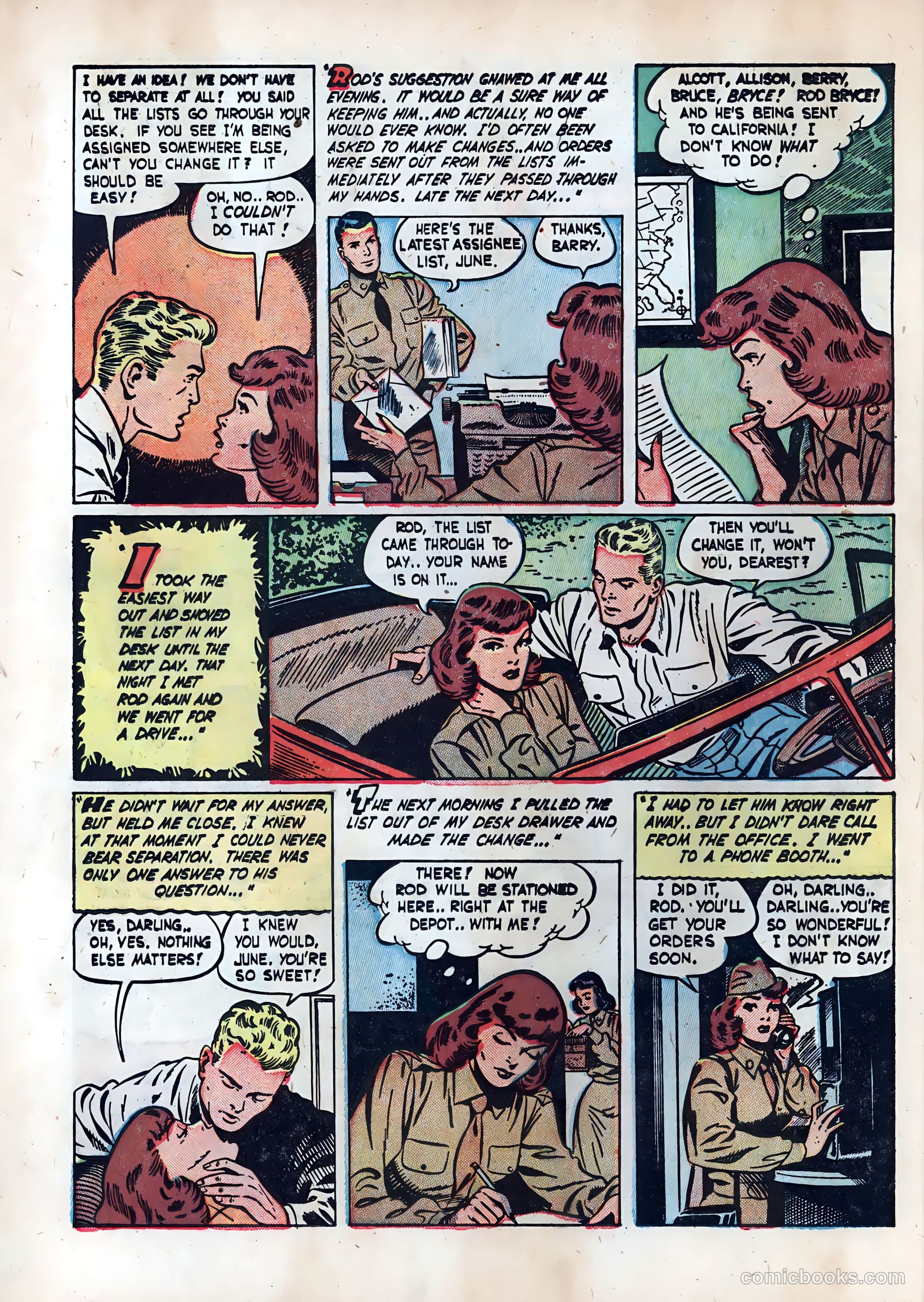 Wartime Romances #5 (1952) — page 14 of 36