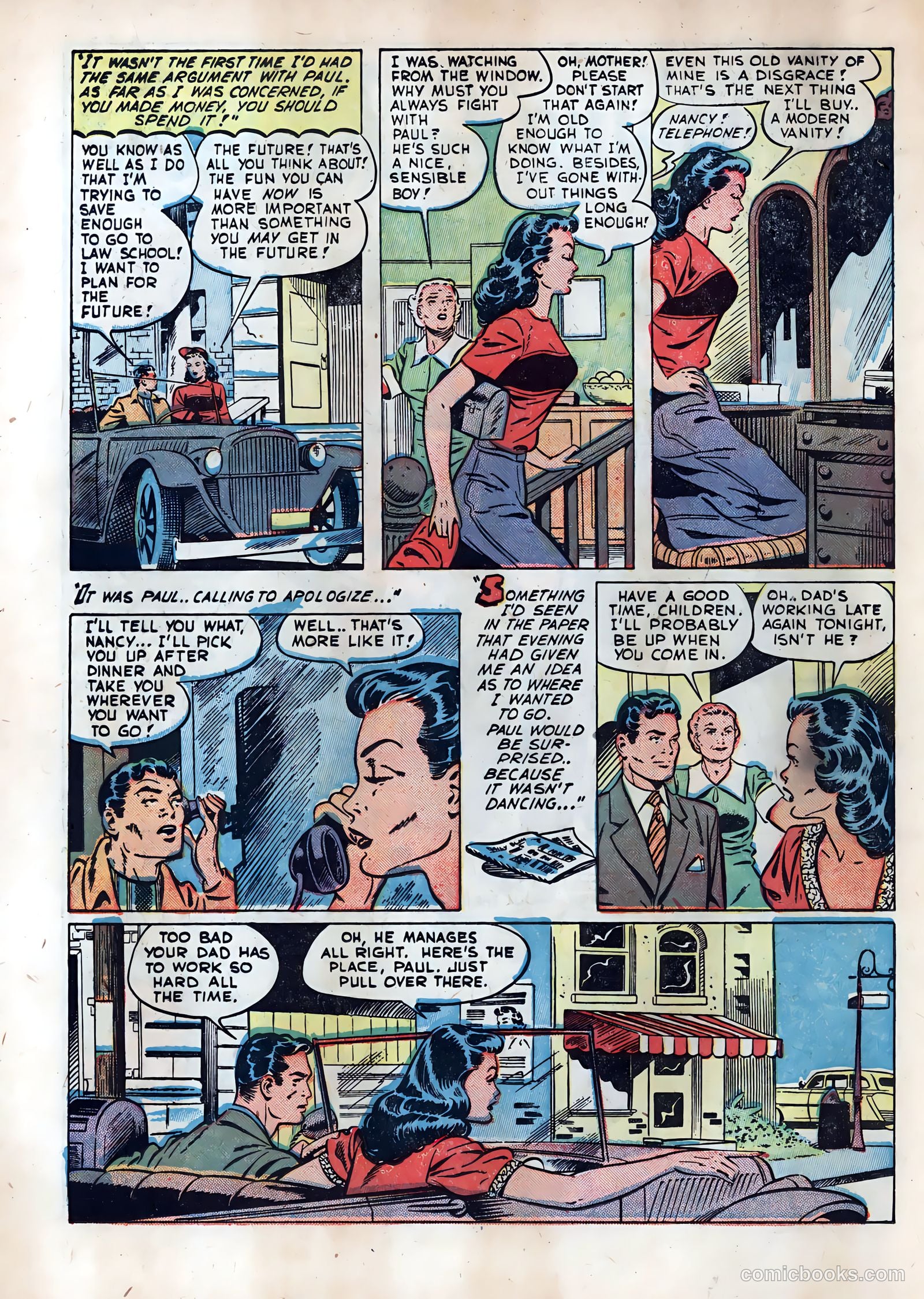 Wartime Romances #5 (1952) — page 18 of 36