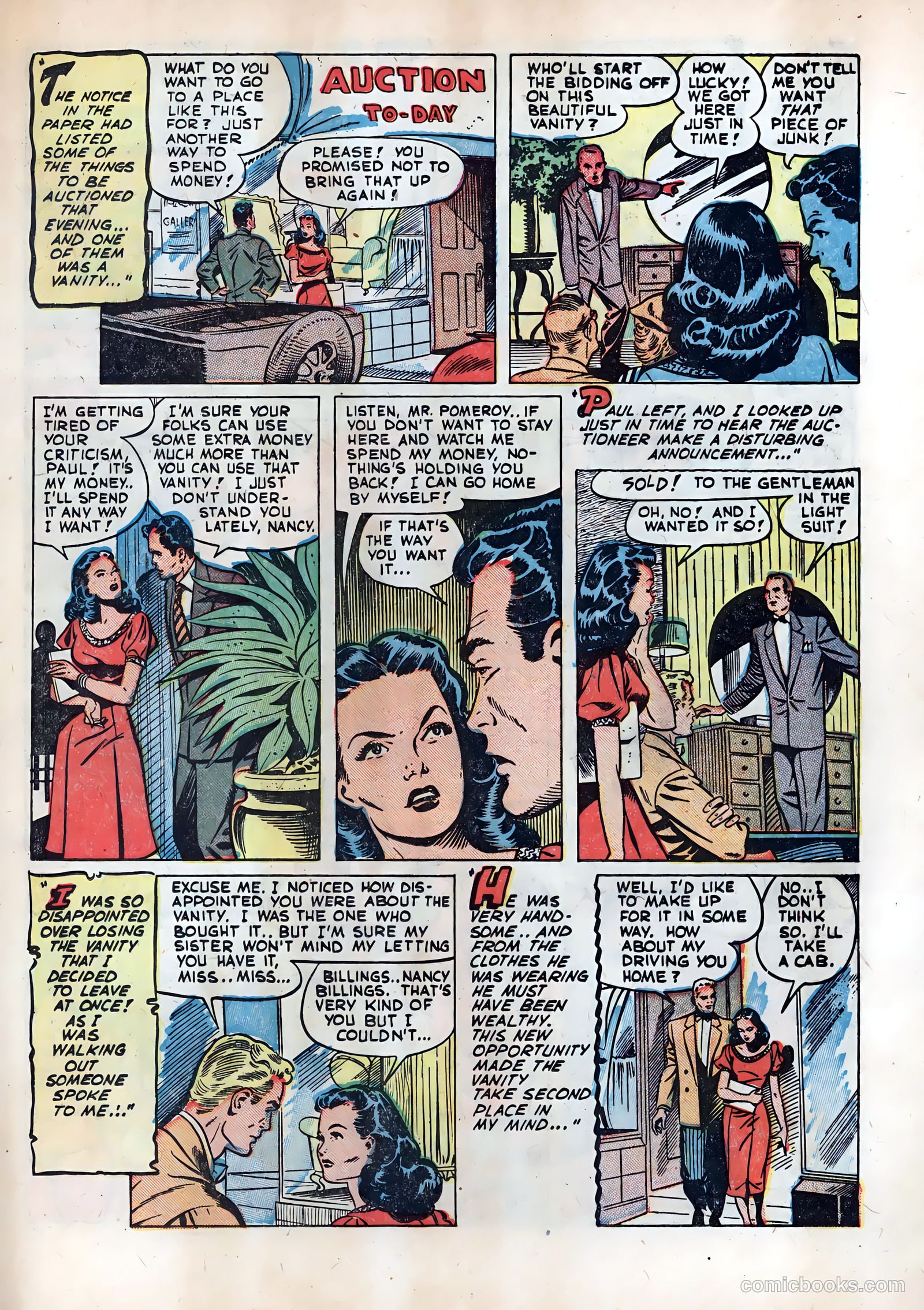 Wartime Romances #5 (1952) — page 19 of 36