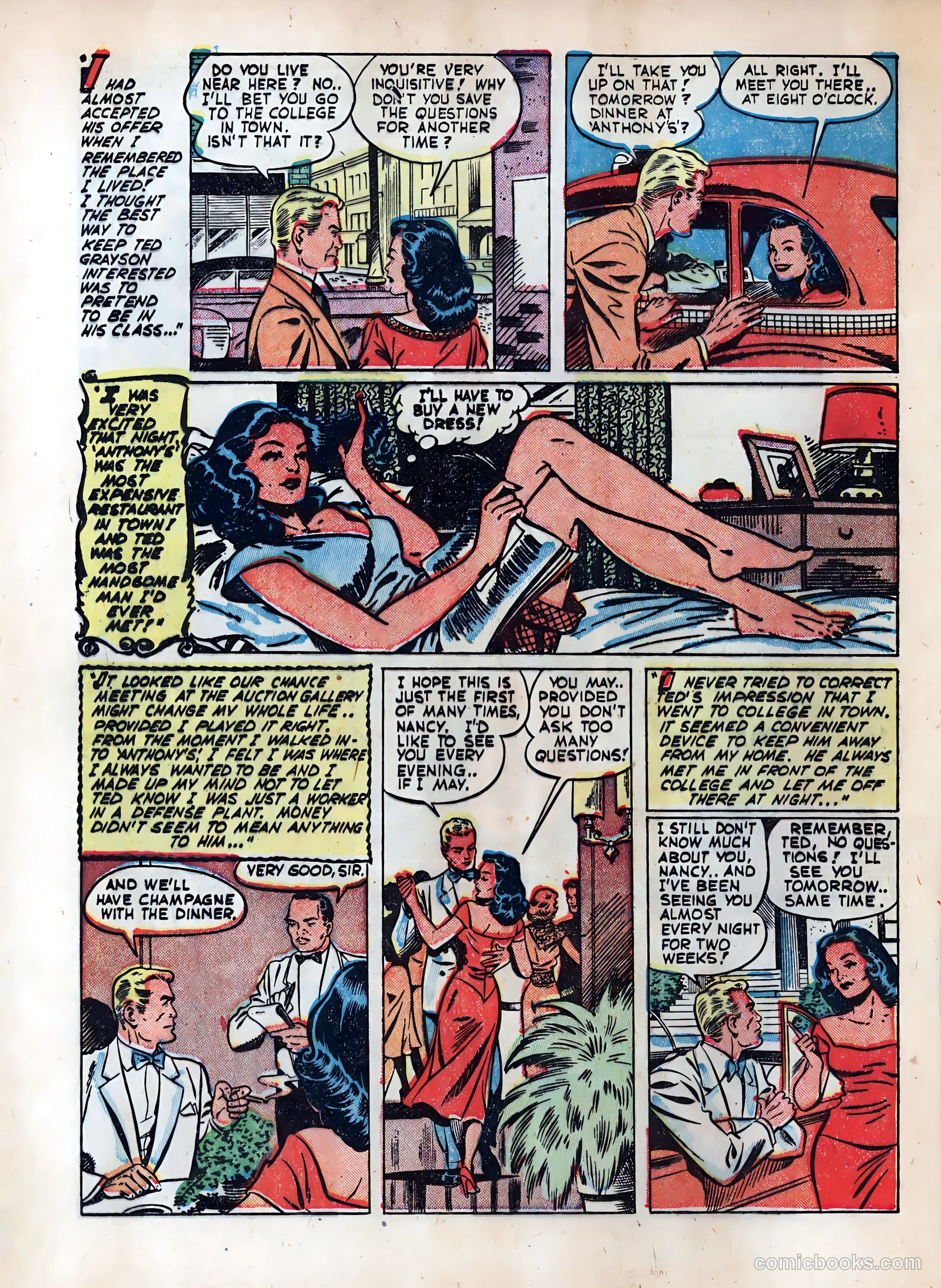 Wartime Romances #5 (1952) — page 20 of 36