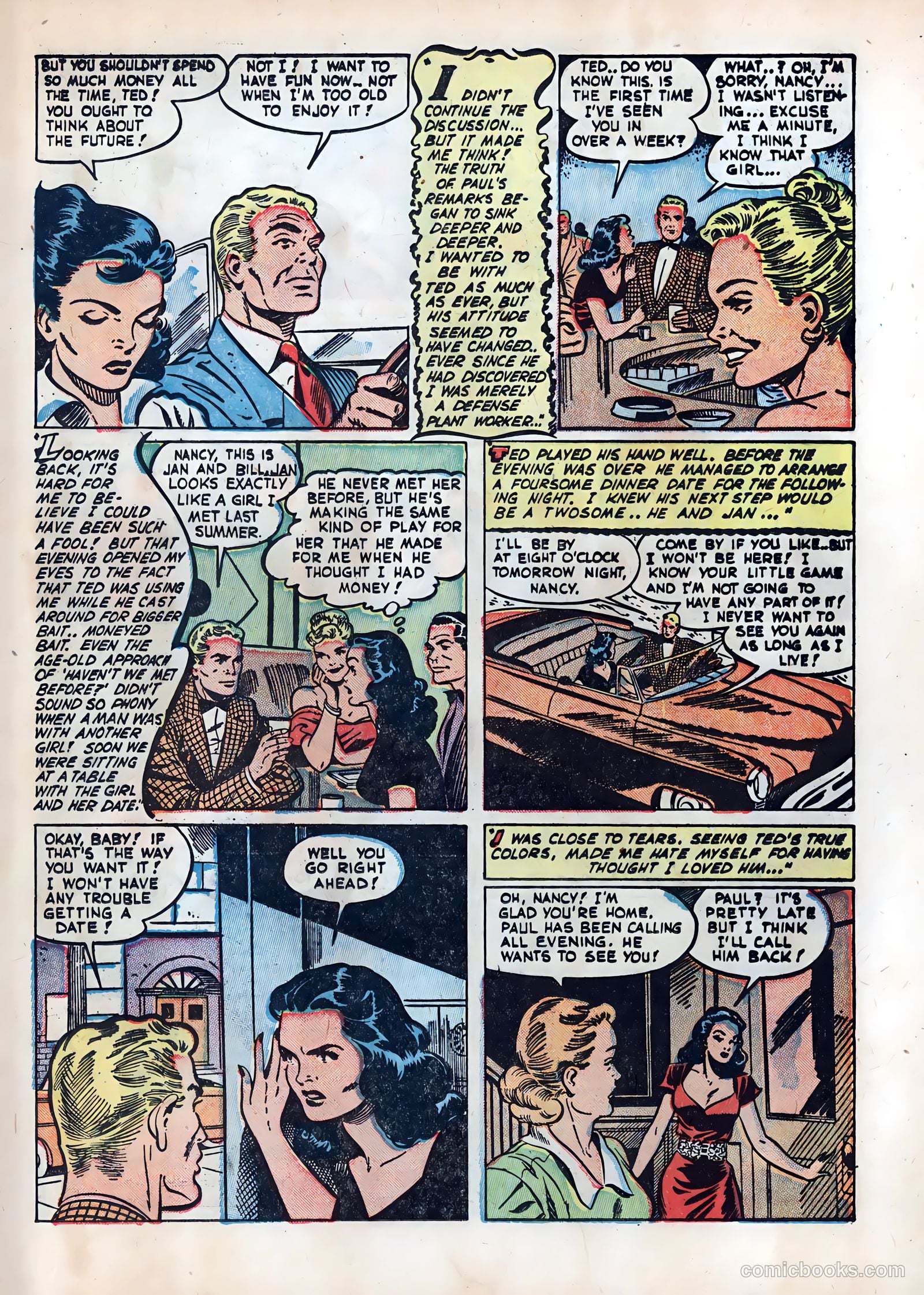 Wartime Romances #5 (1952) — page 23 of 36