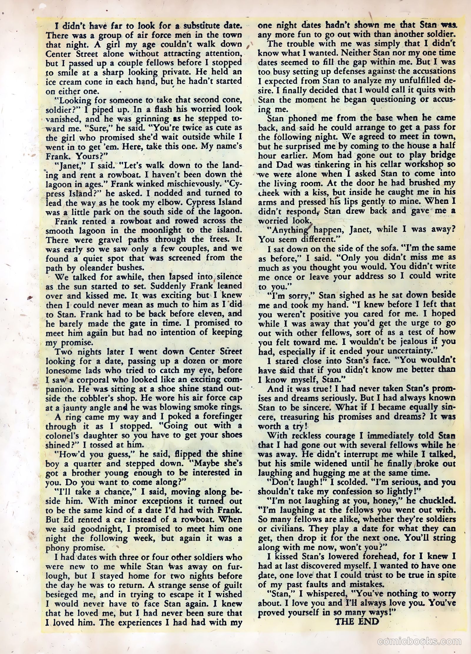Wartime Romances #5 (1952) — page 26 of 36