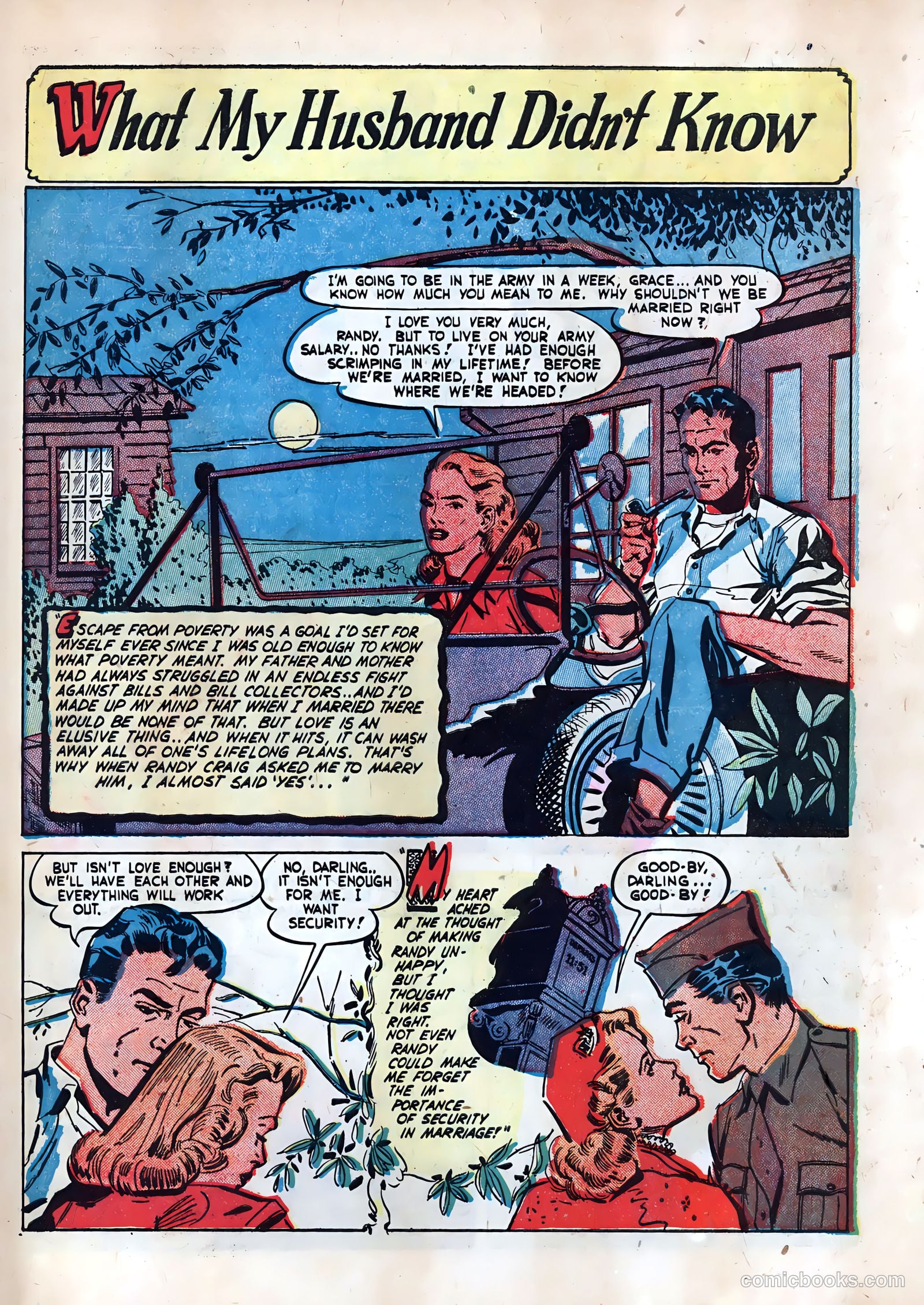 Wartime Romances #5 (1952) — page 27 of 36