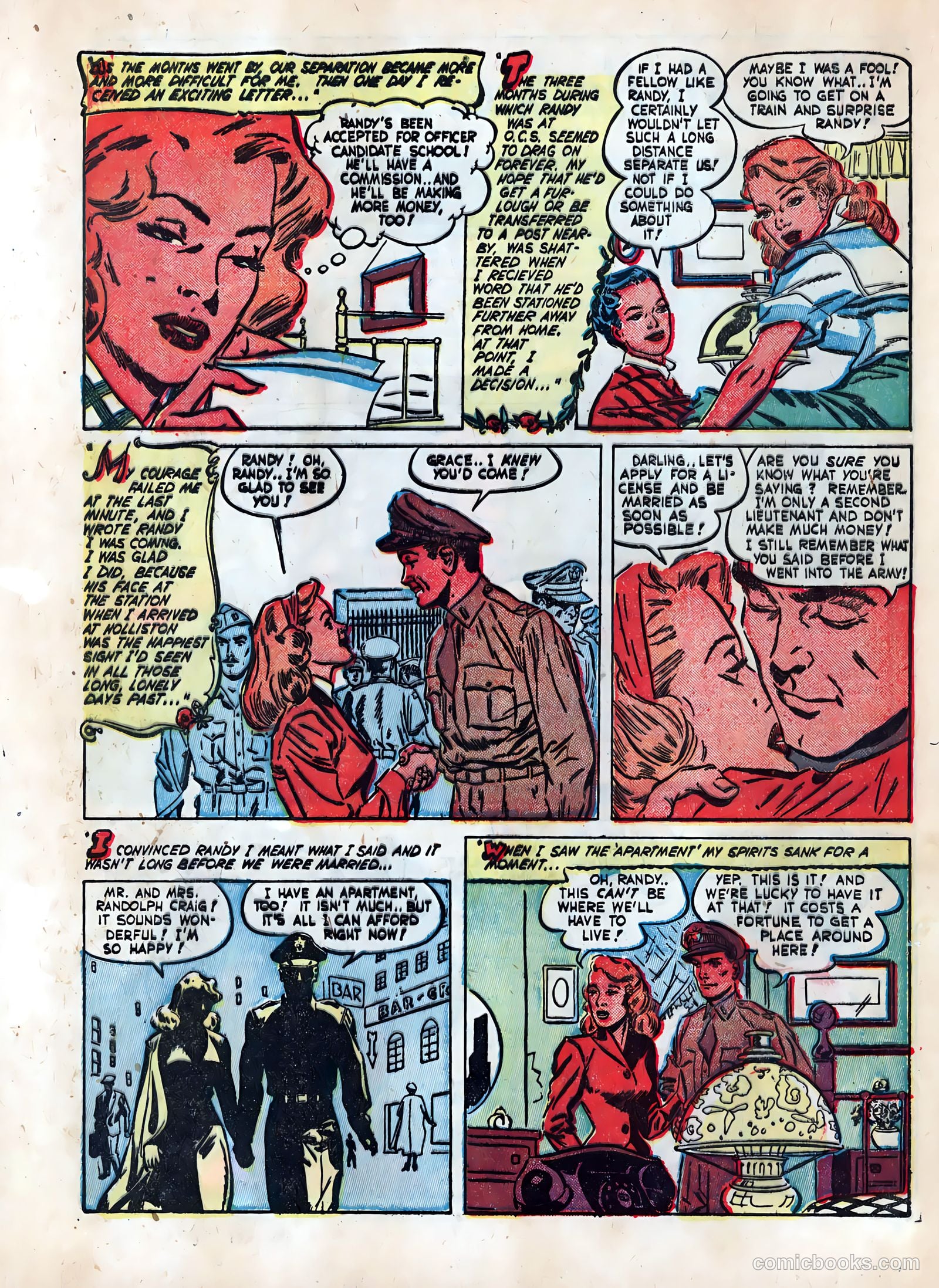 Wartime Romances #5 (1952) — page 28 of 36