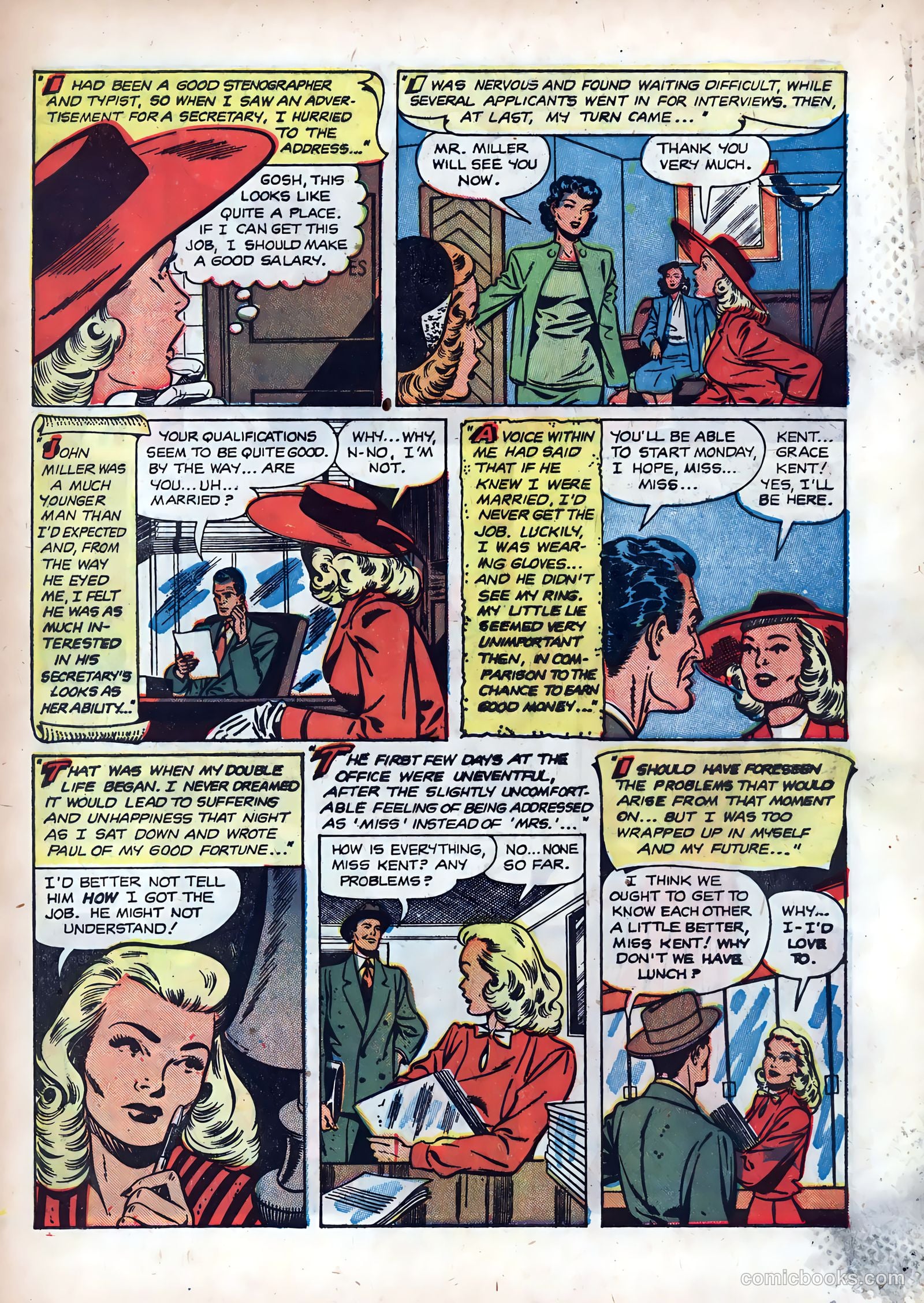 Wartime Romances #6 (1952) — page 5 of 36