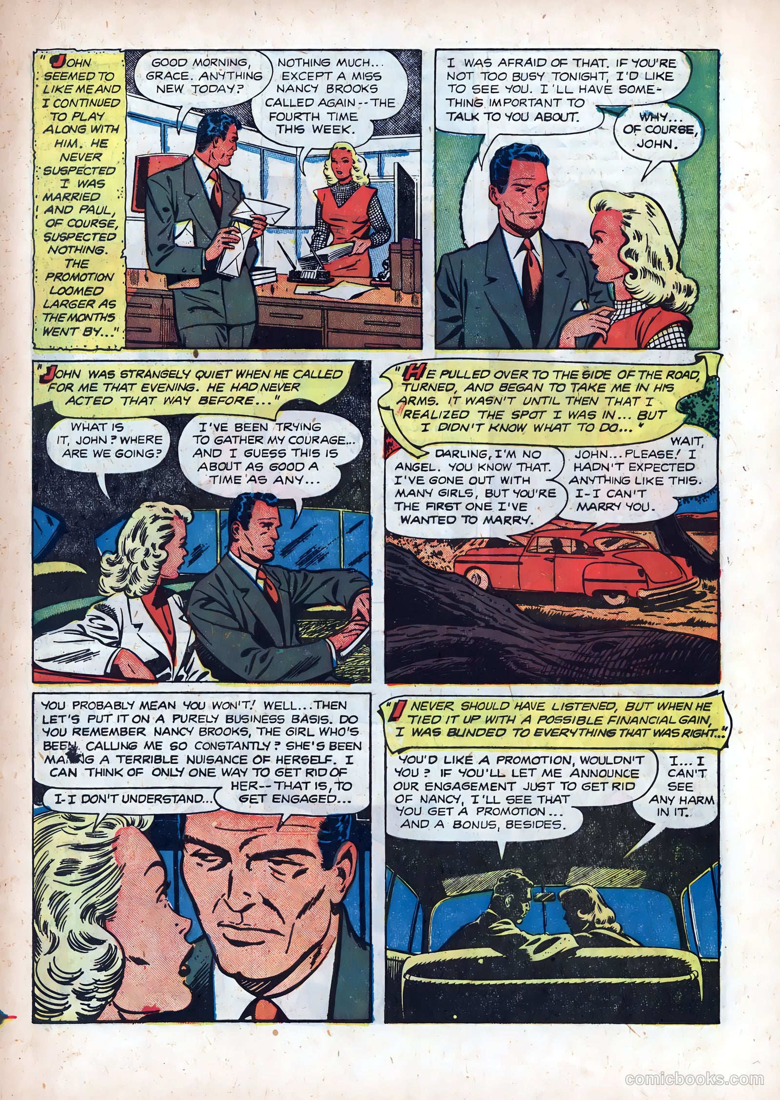 Wartime Romances #6 (1952) — page 7 of 36