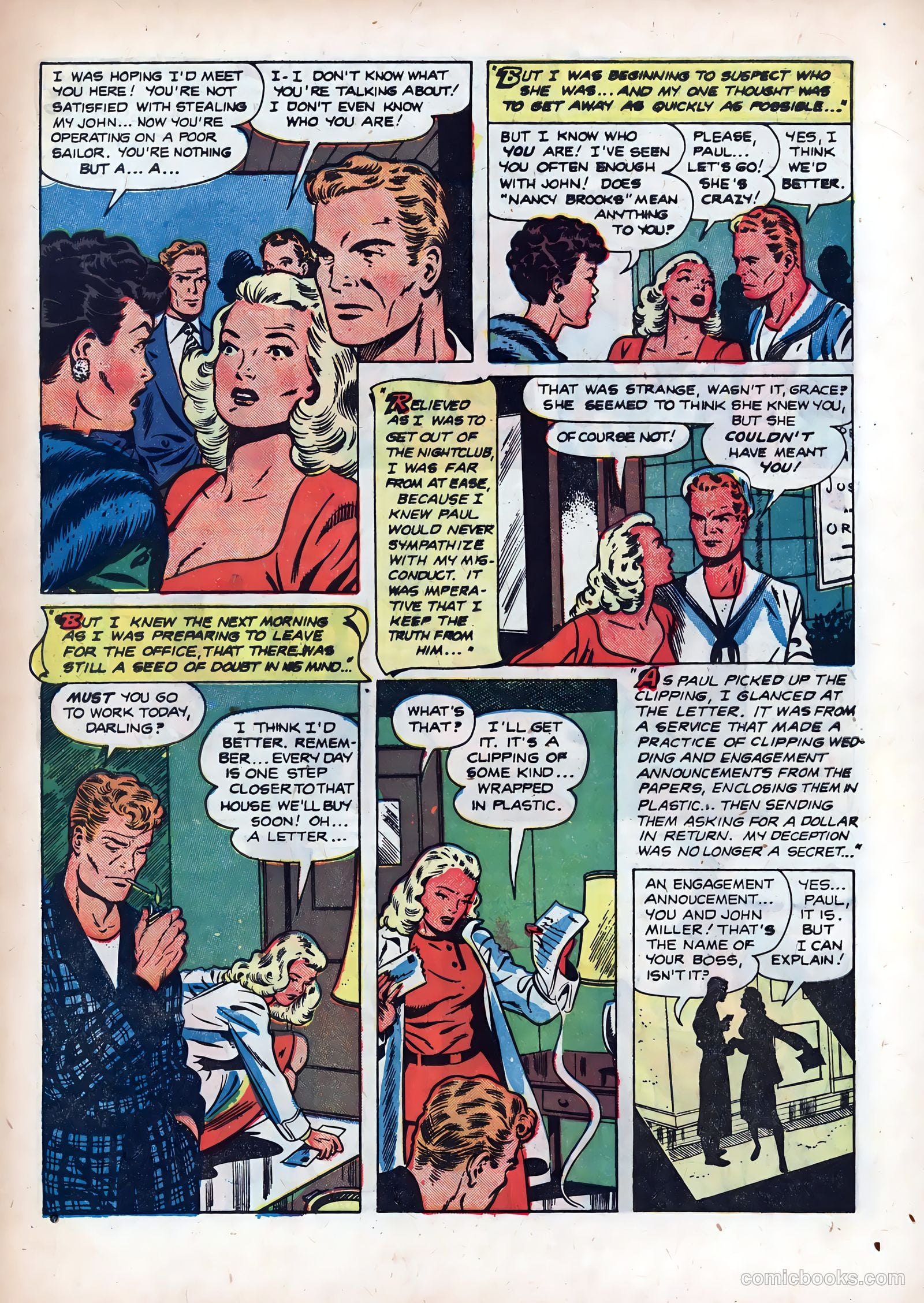 Wartime Romances #6 (1952) — page 9 of 36