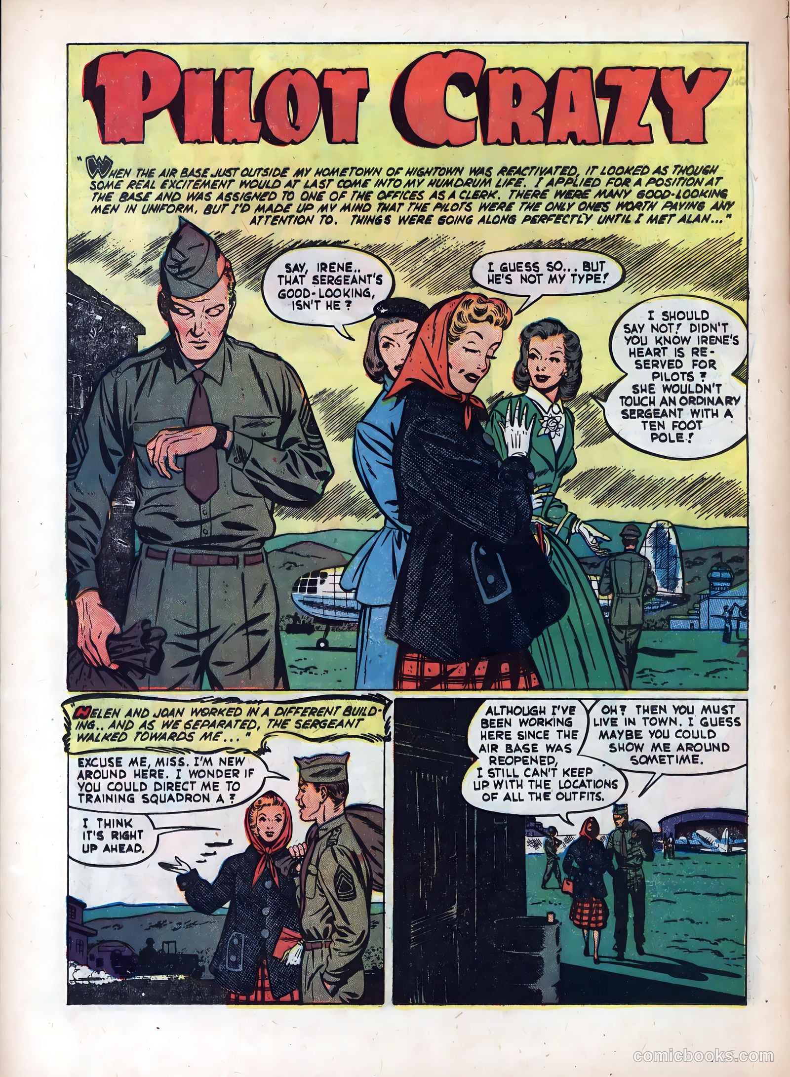 Wartime Romances #6 (1952) — page 12 of 36