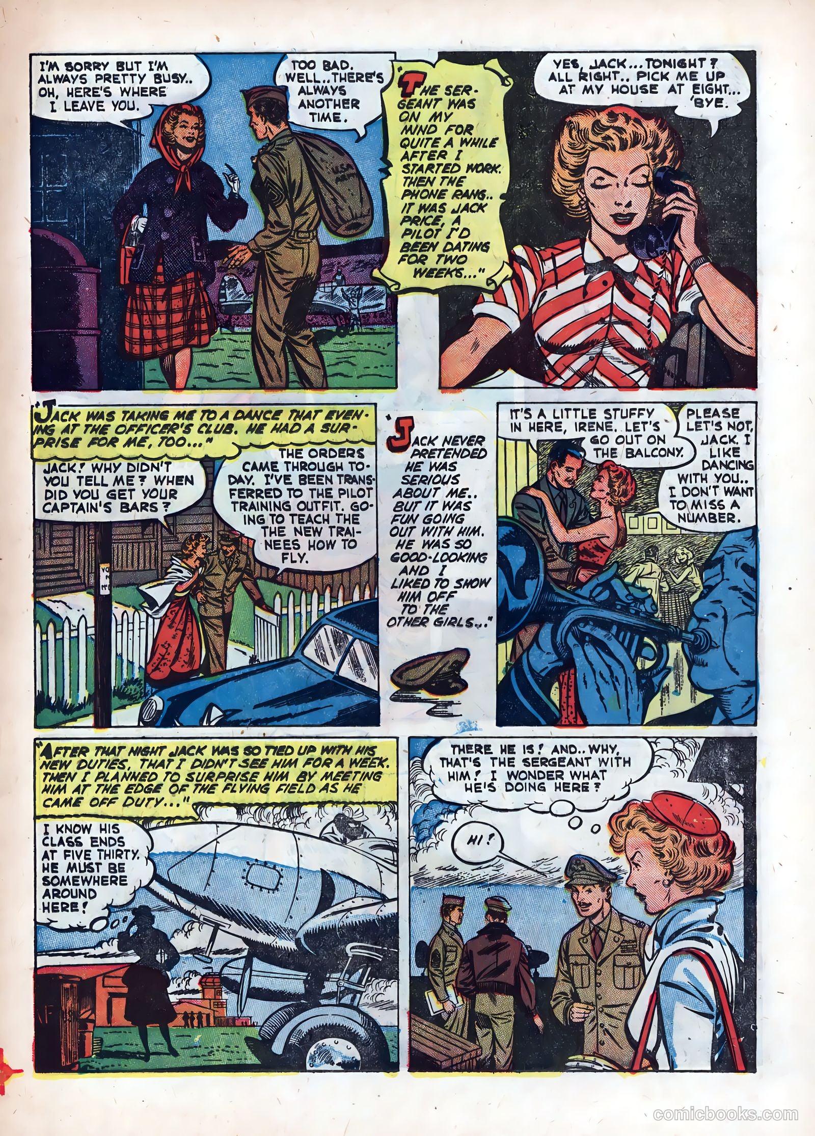 Wartime Romances #6 (1952) — page 13 of 36