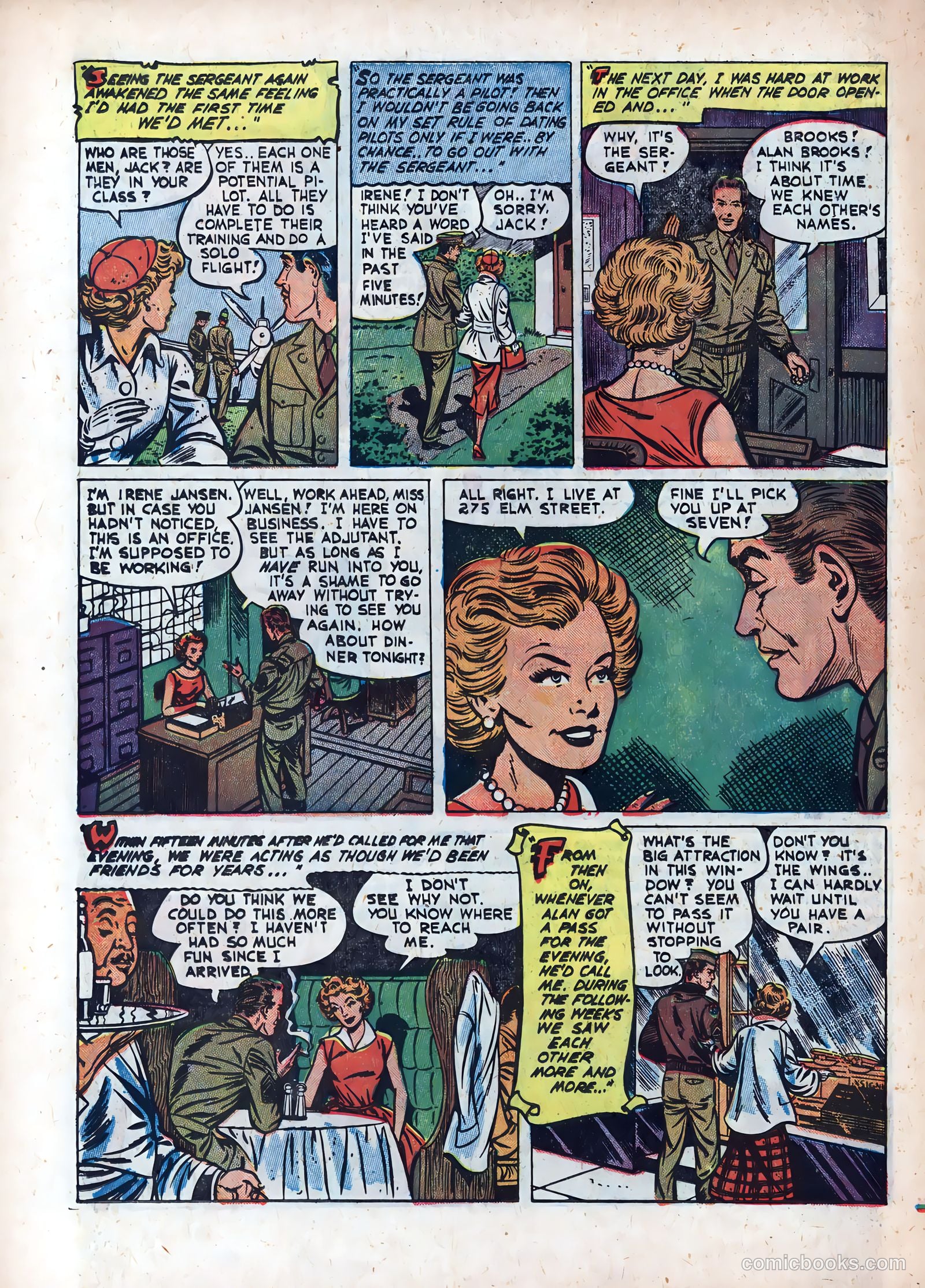 Wartime Romances #6 (1952) — page 14 of 36