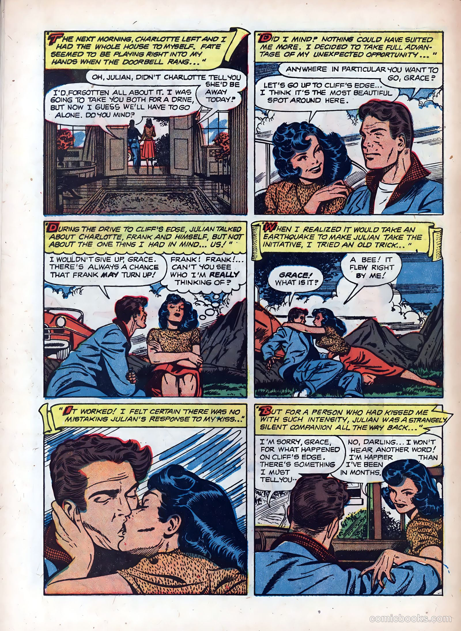 Wartime Romances #6 (1952) — page 32 of 36