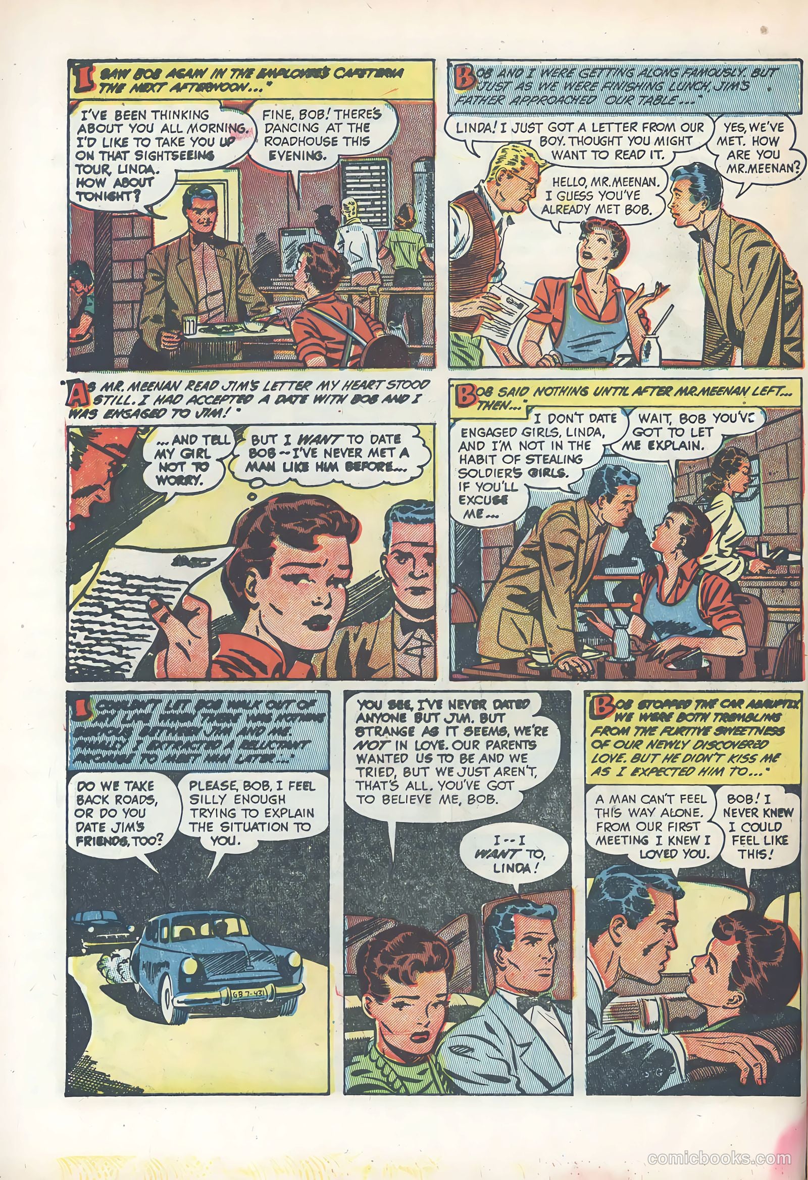 Wartime Romances #7 (1952) — page 4 of 36