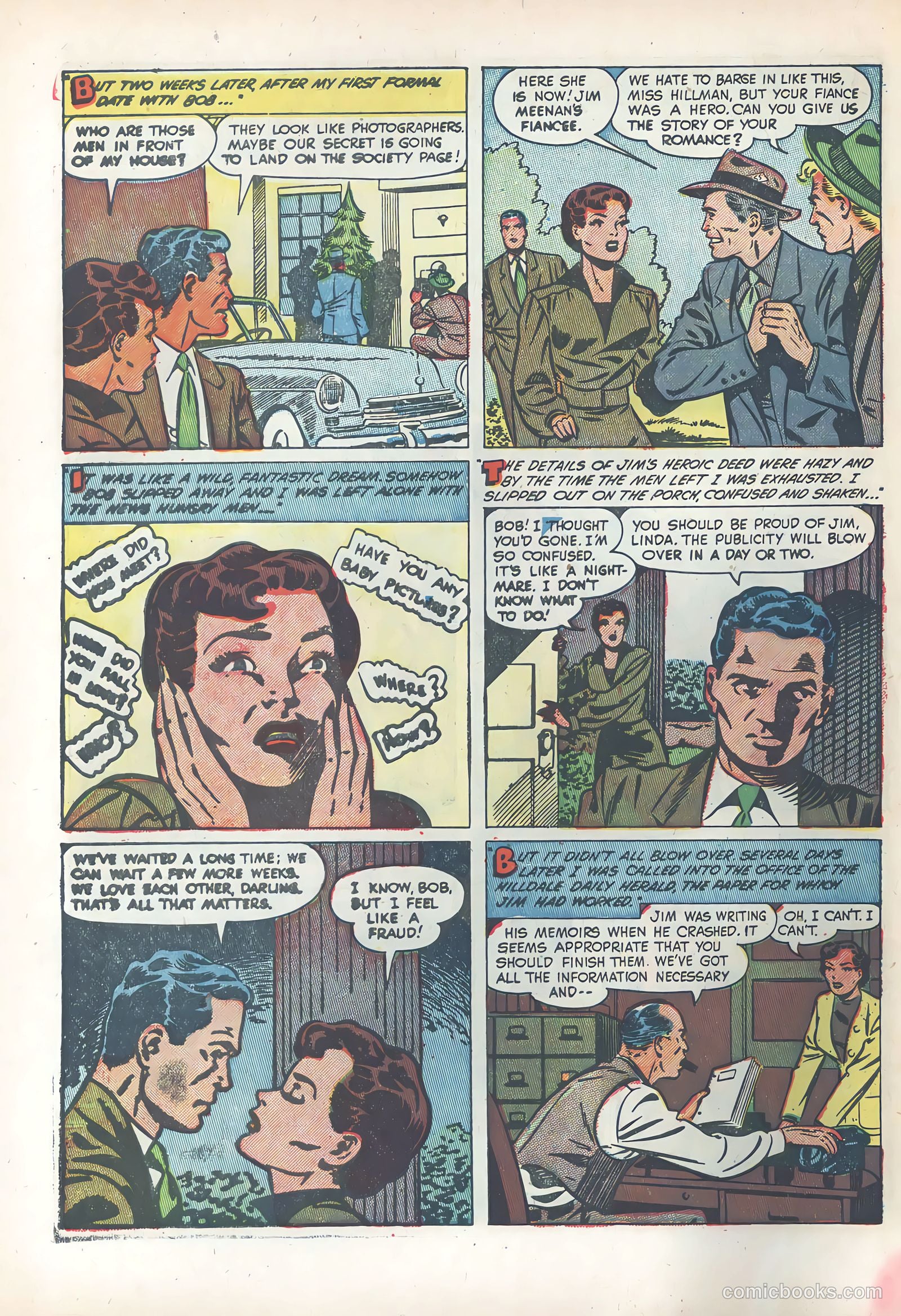 Wartime Romances #7 (1952) — page 6 of 36
