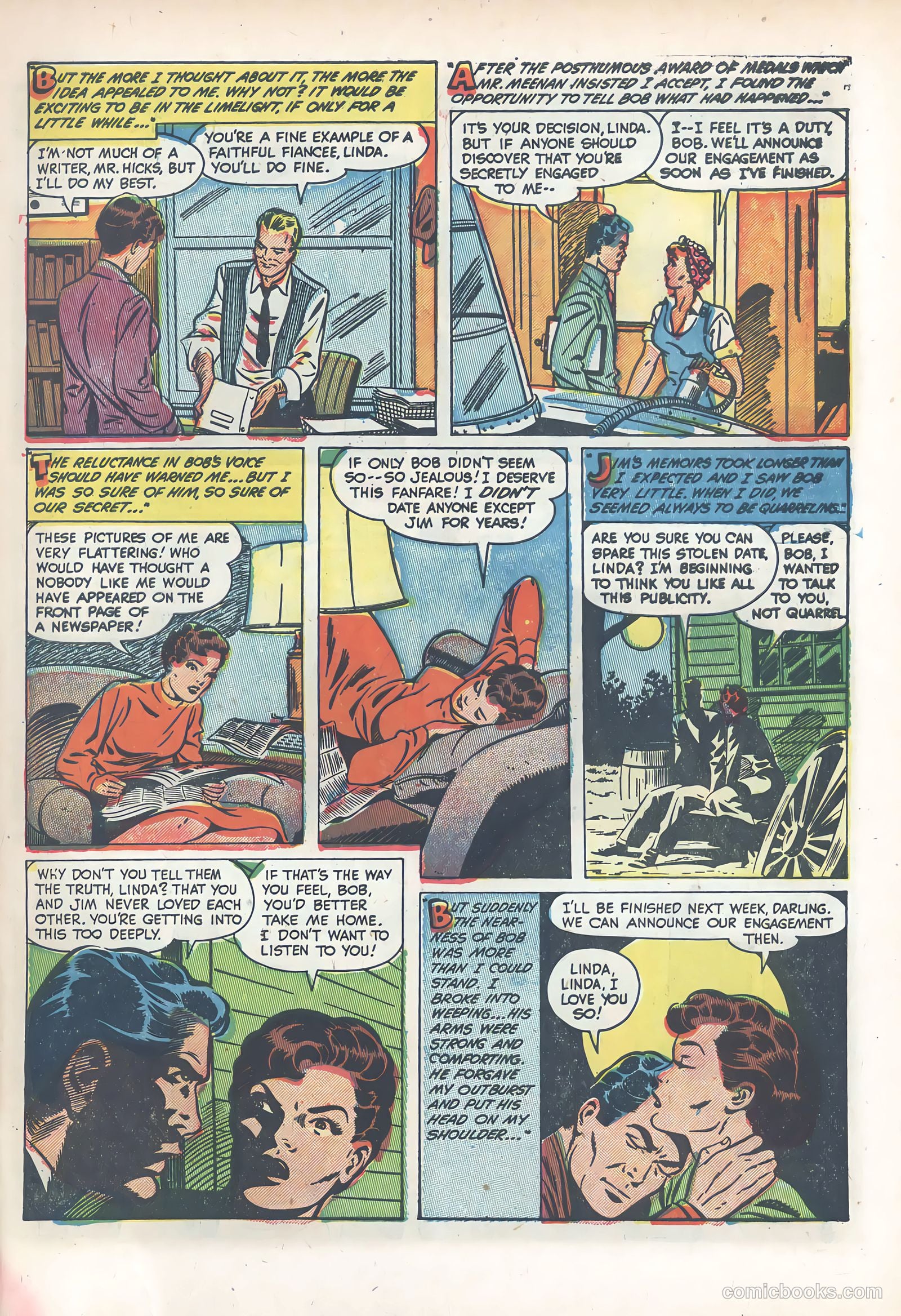 Wartime Romances #7 (1952) — page 7 of 36