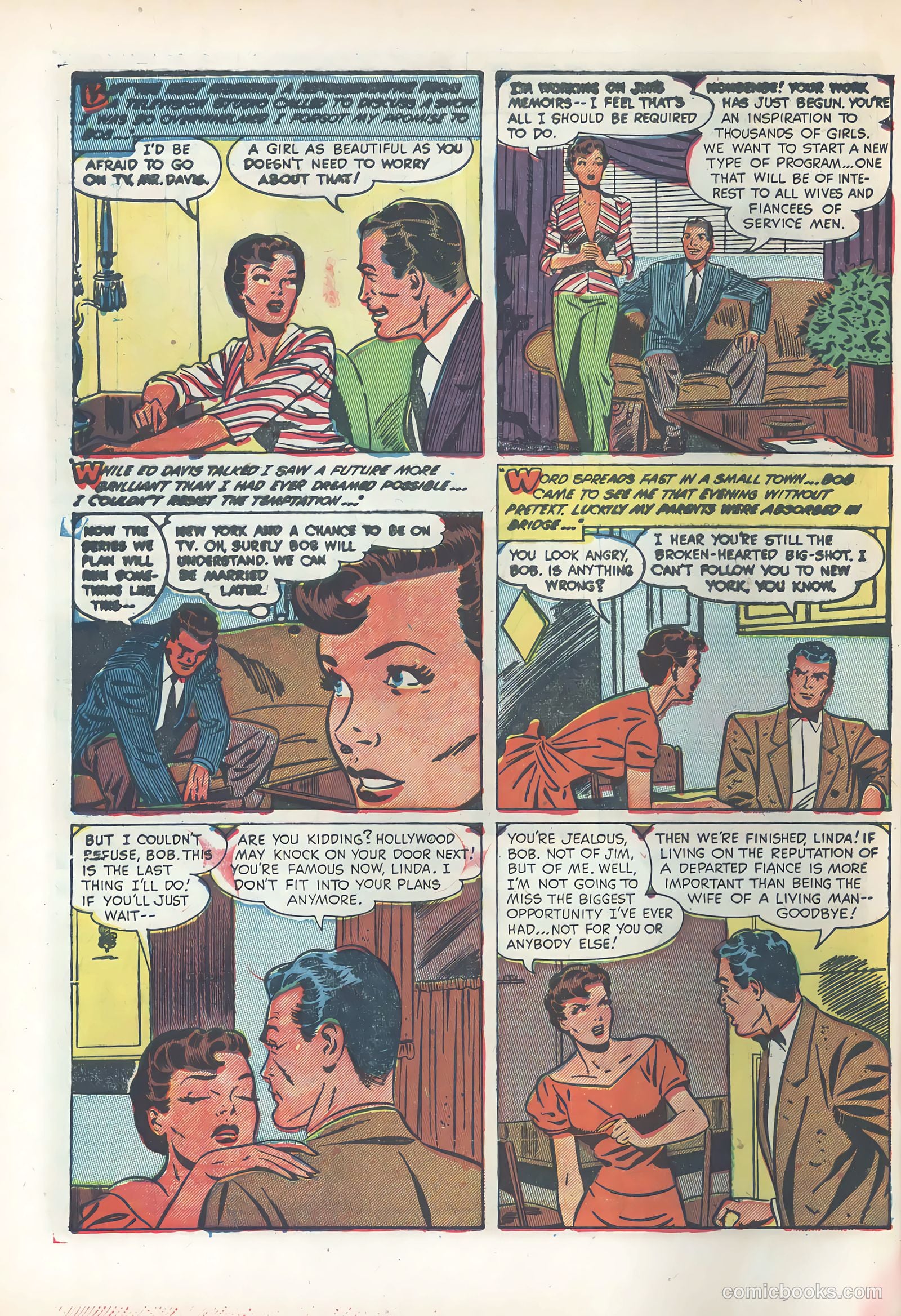 Wartime Romances #7 (1952) — page 8 of 36