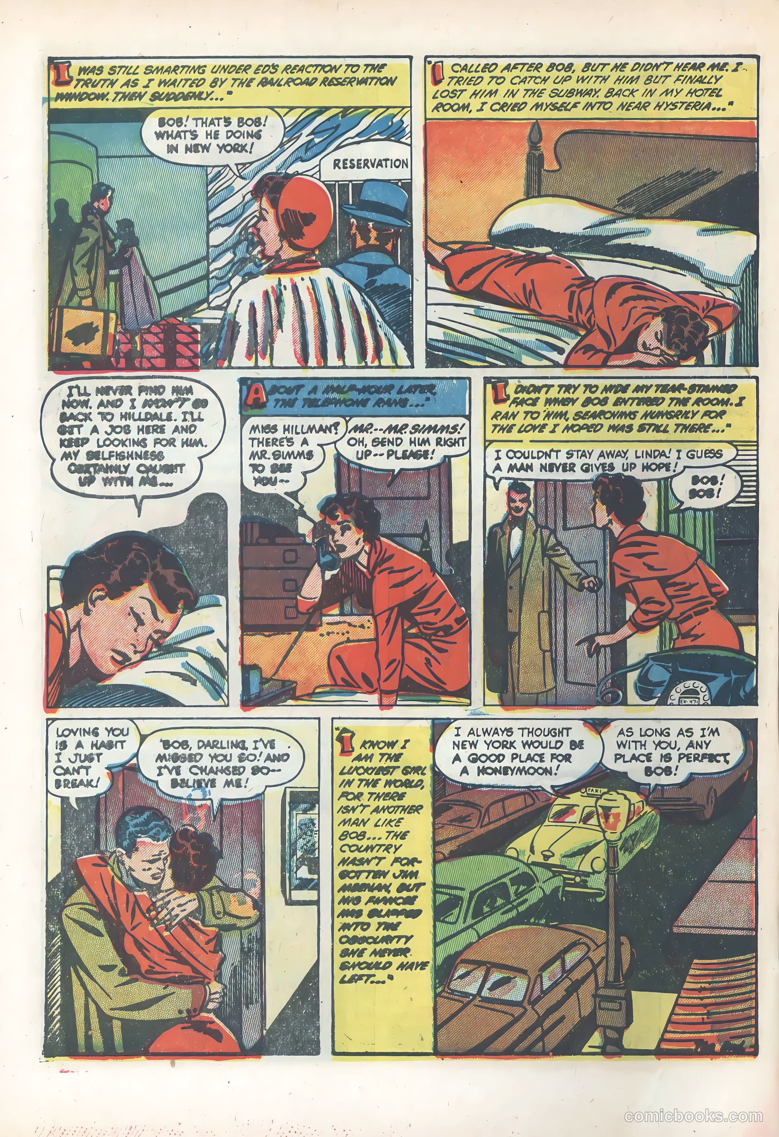 Wartime Romances #7 (1952) — page 10 of 36