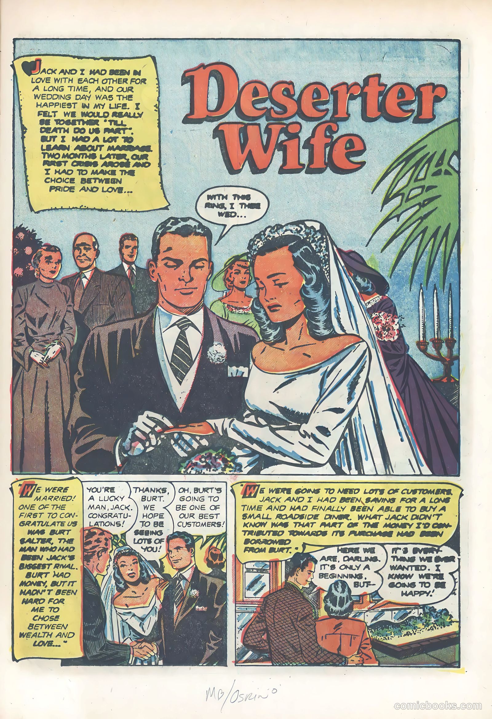 Wartime Romances #7 (1952) — page 13 of 36