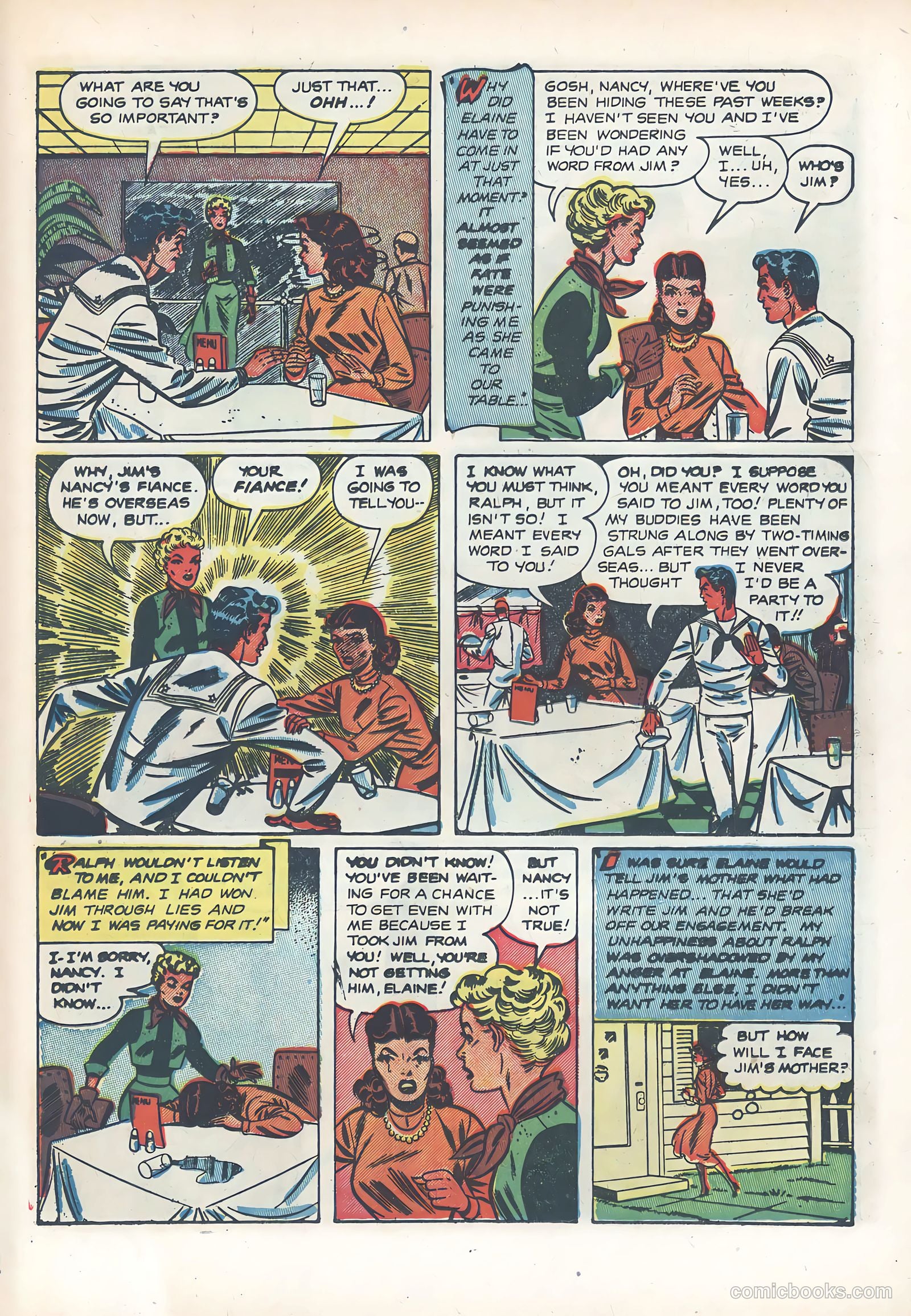 Wartime Romances #7 (1952) — page 25 of 36
