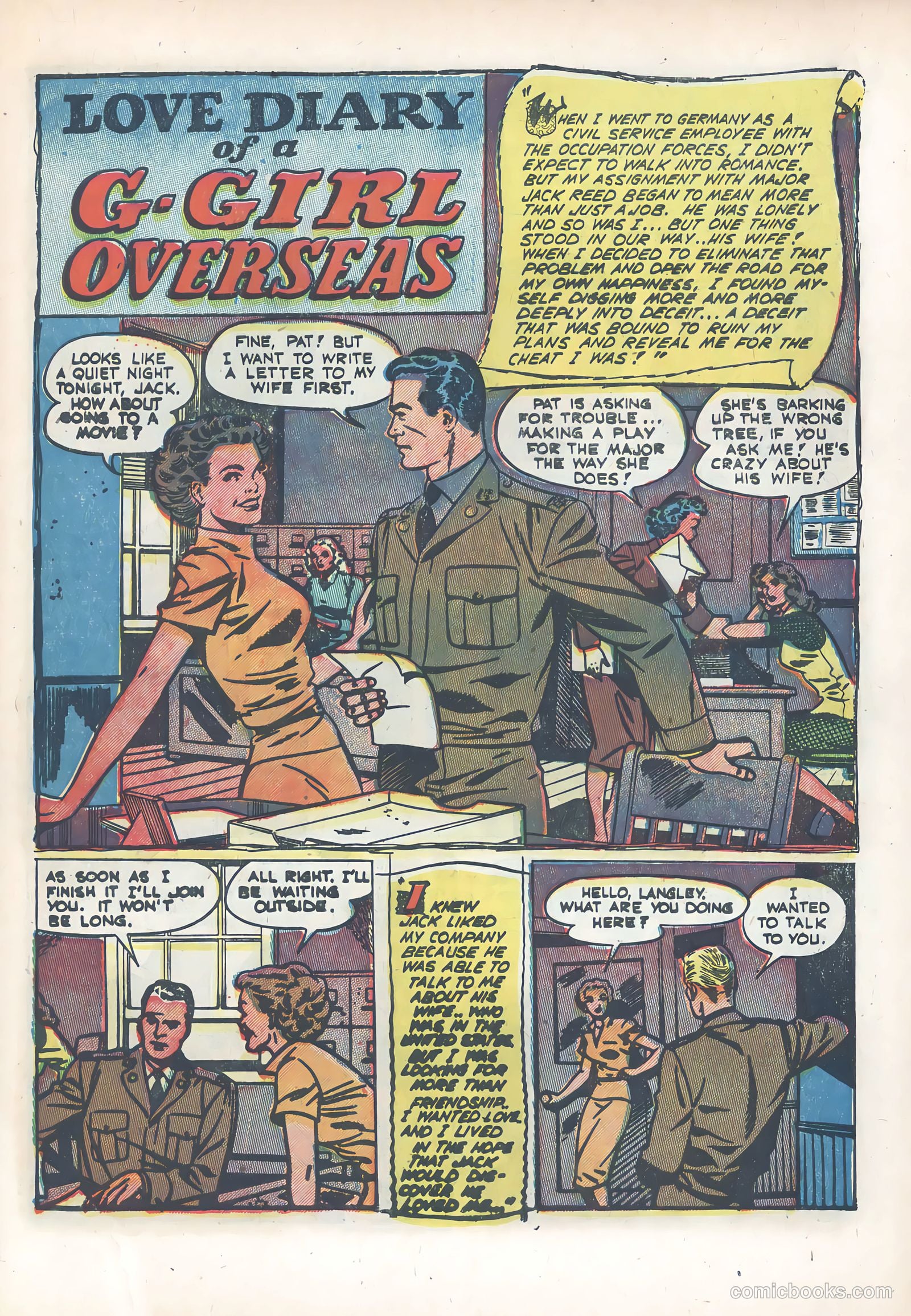 Wartime Romances #7 (1952) — page 27 of 36