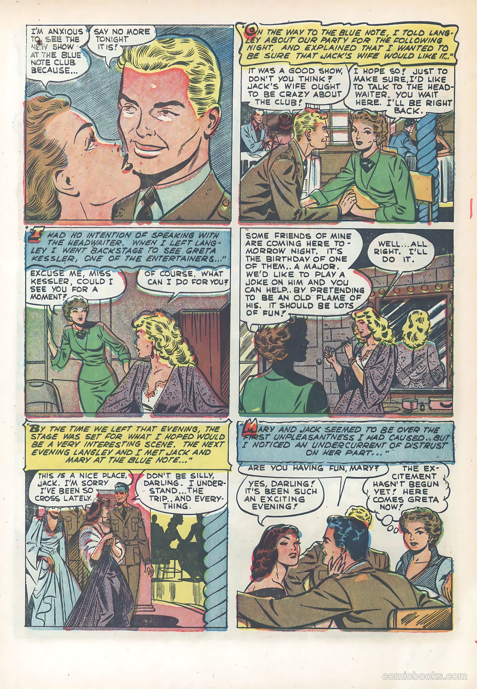 Wartime Romances #7 (1952) — page 30 of 36