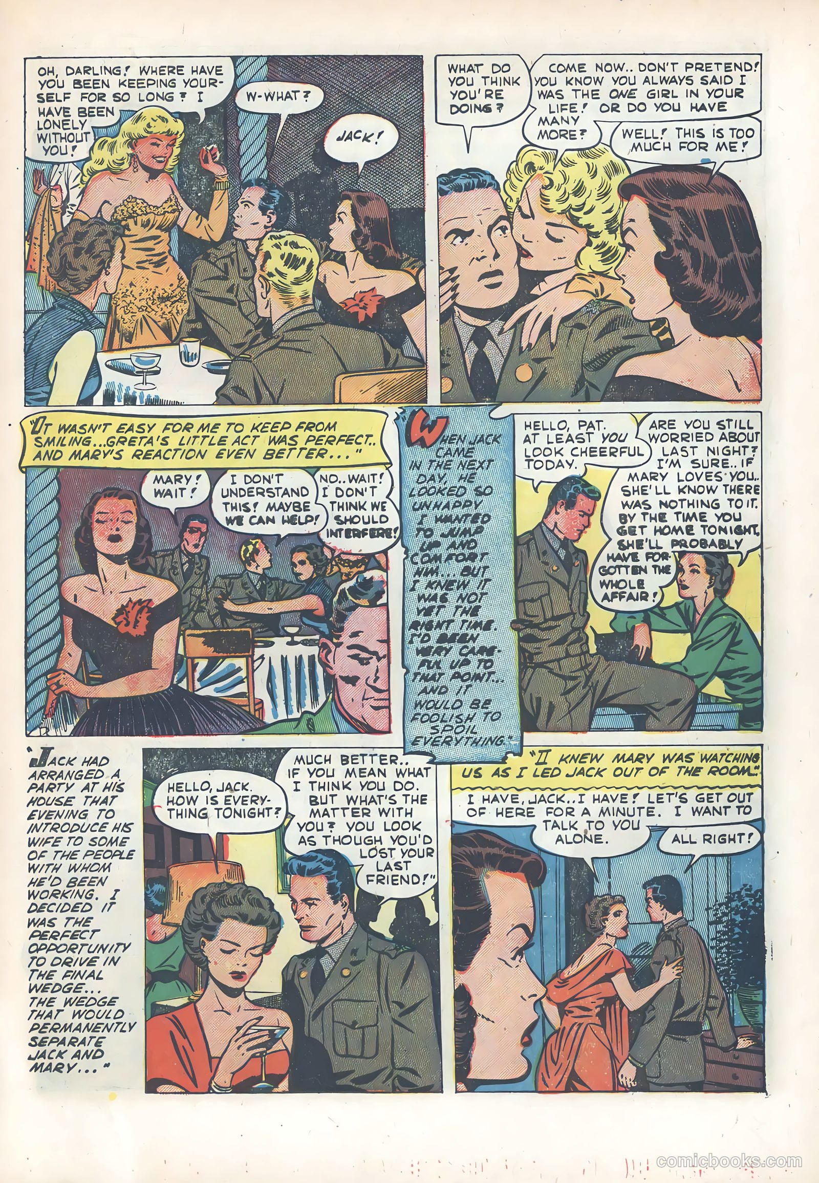 Wartime Romances #7 (1952) — page 31 of 36
