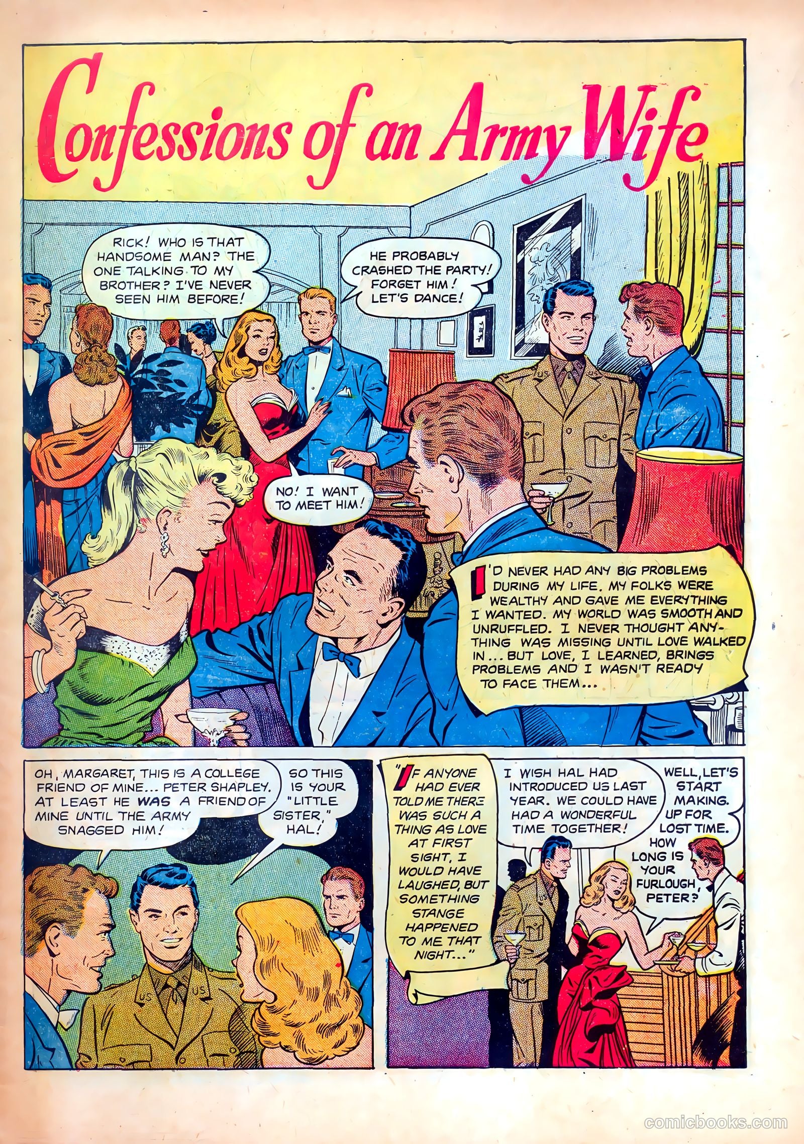 Wartime Romances #8 (1952) — page 3 of 36