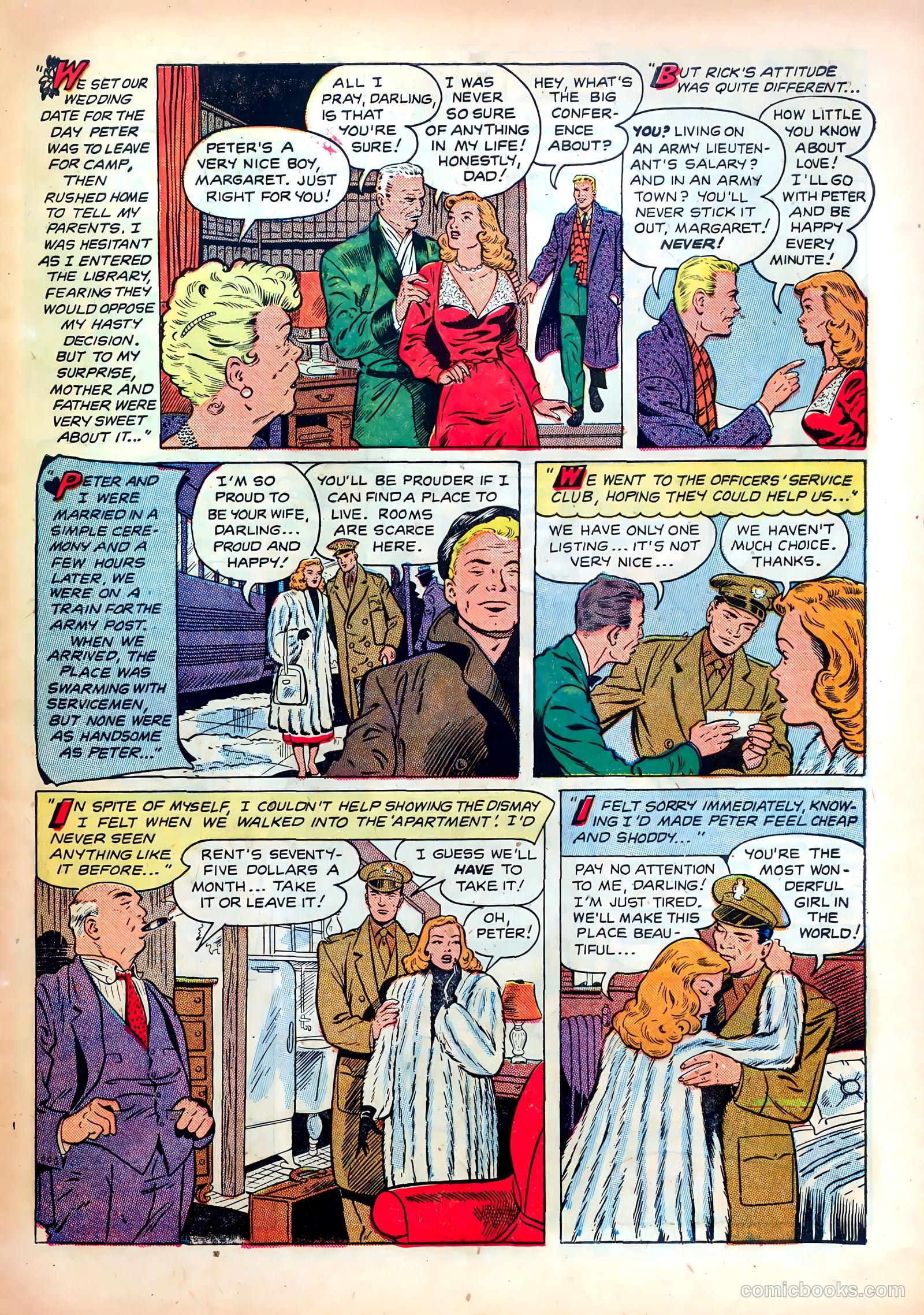 Wartime Romances #8 (1952) — page 5 of 36