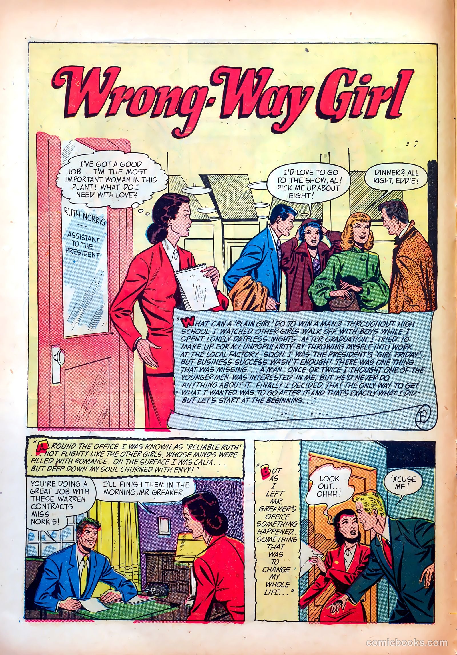Wartime Romances #8 (1952) — page 12 of 36