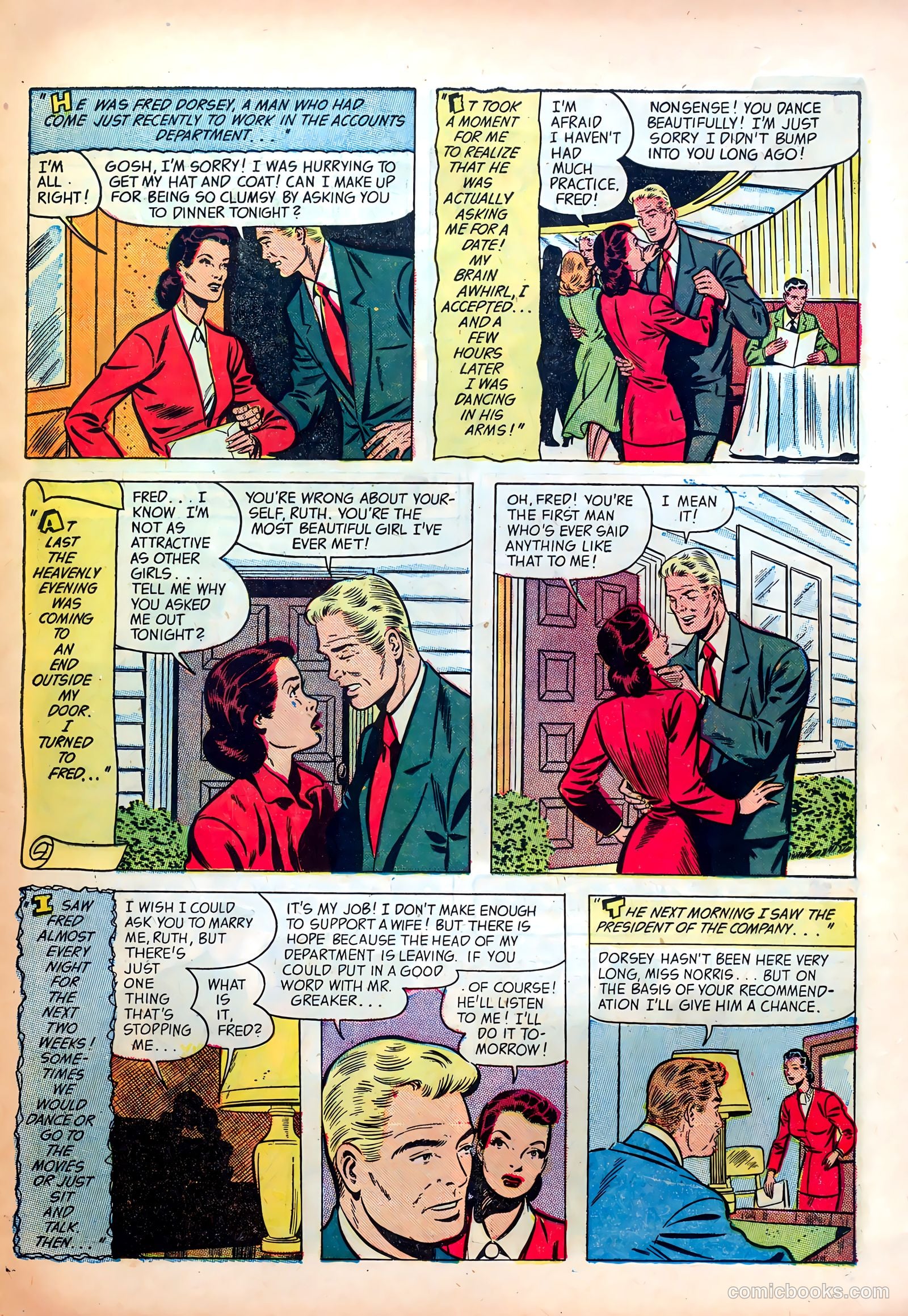 Wartime Romances #8 (1952) — page 13 of 36
