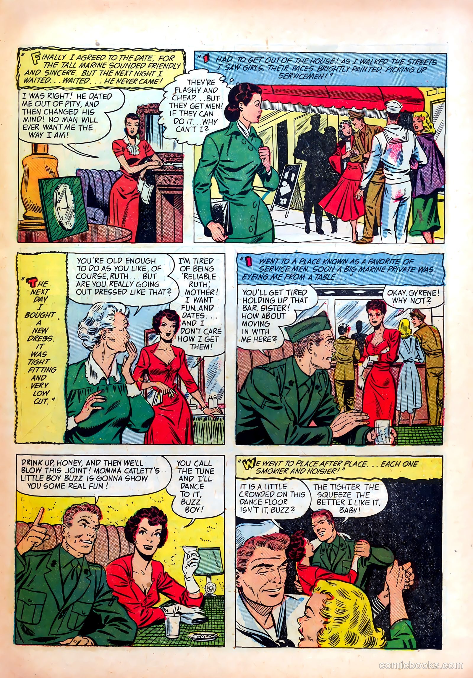 Wartime Romances #8 (1952) — page 15 of 36