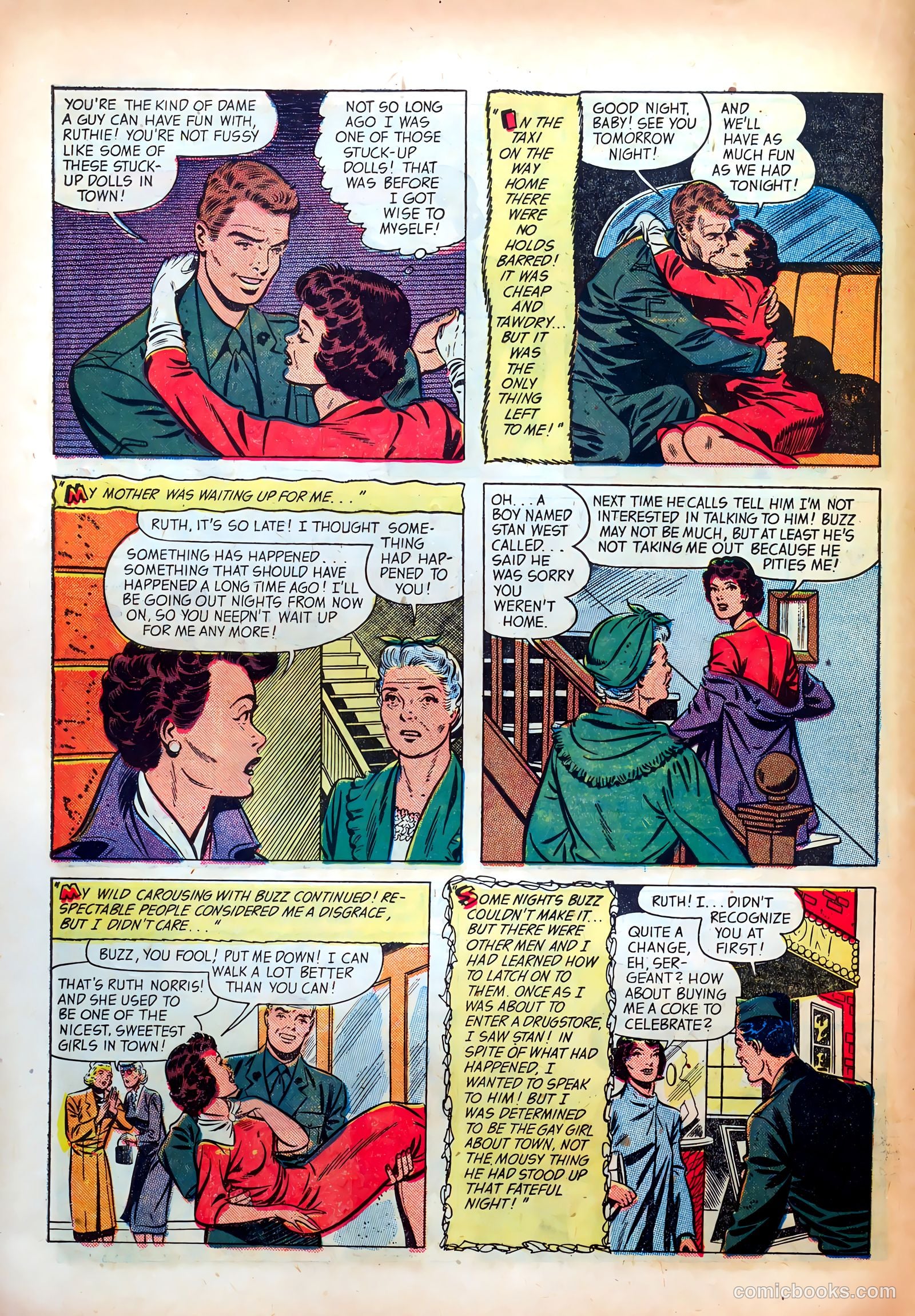 Wartime Romances #8 (1952) — page 16 of 36