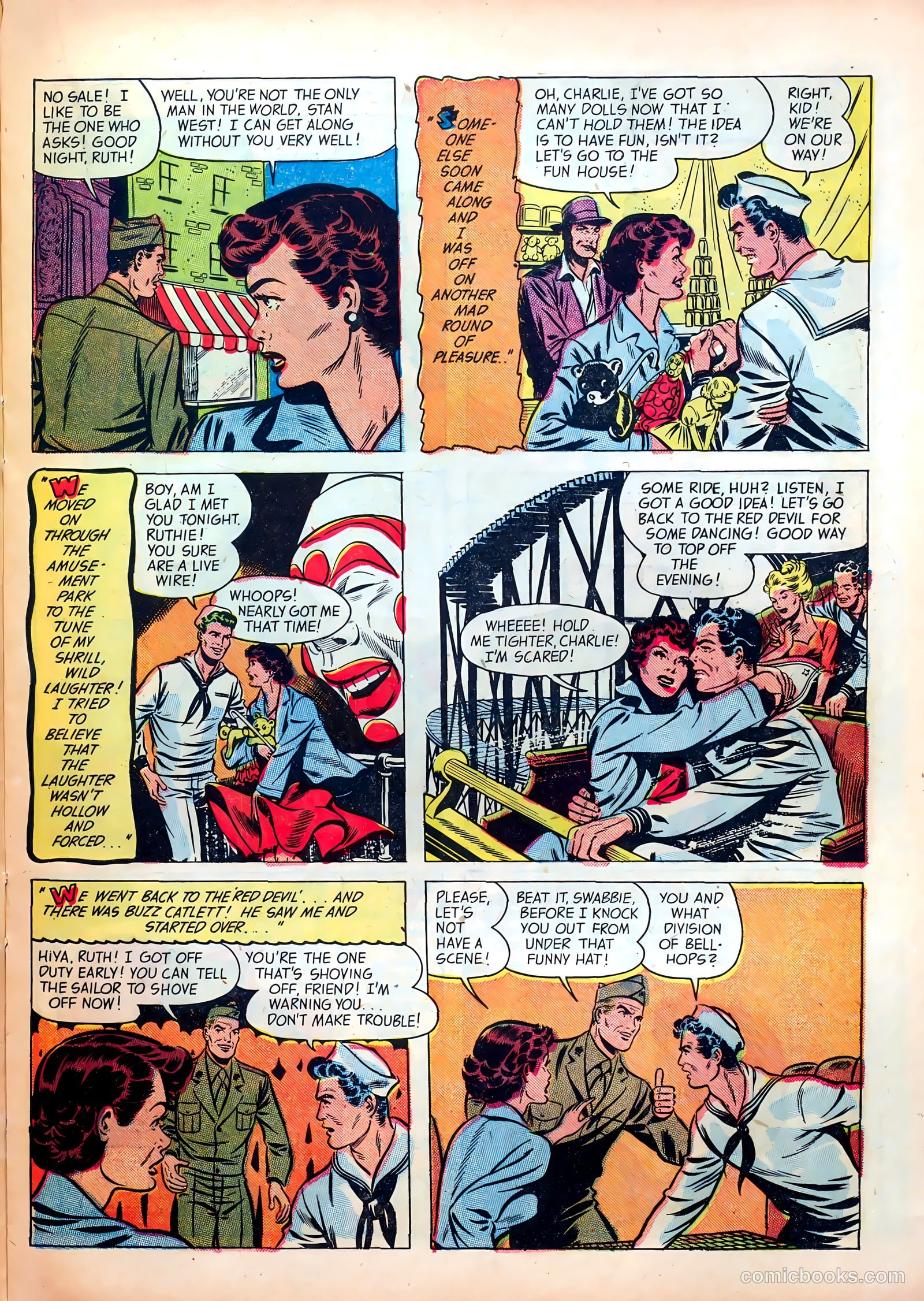 Wartime Romances #8 (1952) — page 17 of 36