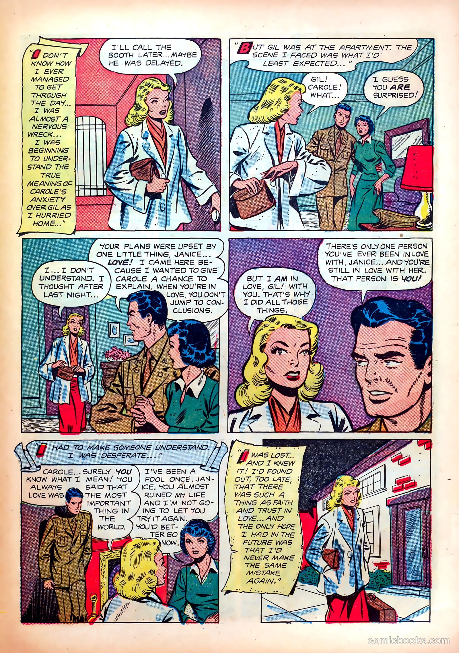 Wartime Romances #8 (1952) — page 25 of 36