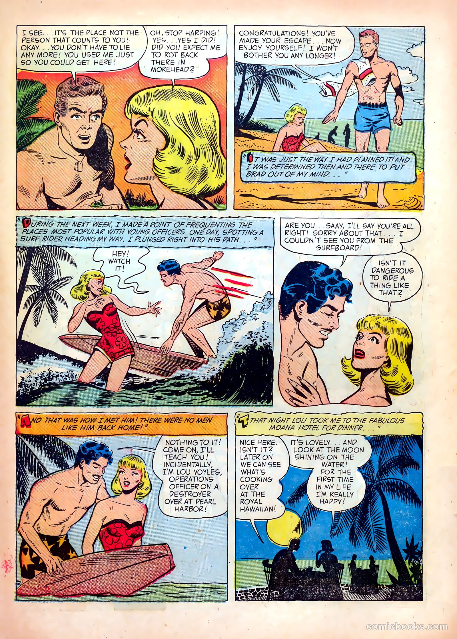 Wartime Romances #8 (1952) — page 31 of 36
