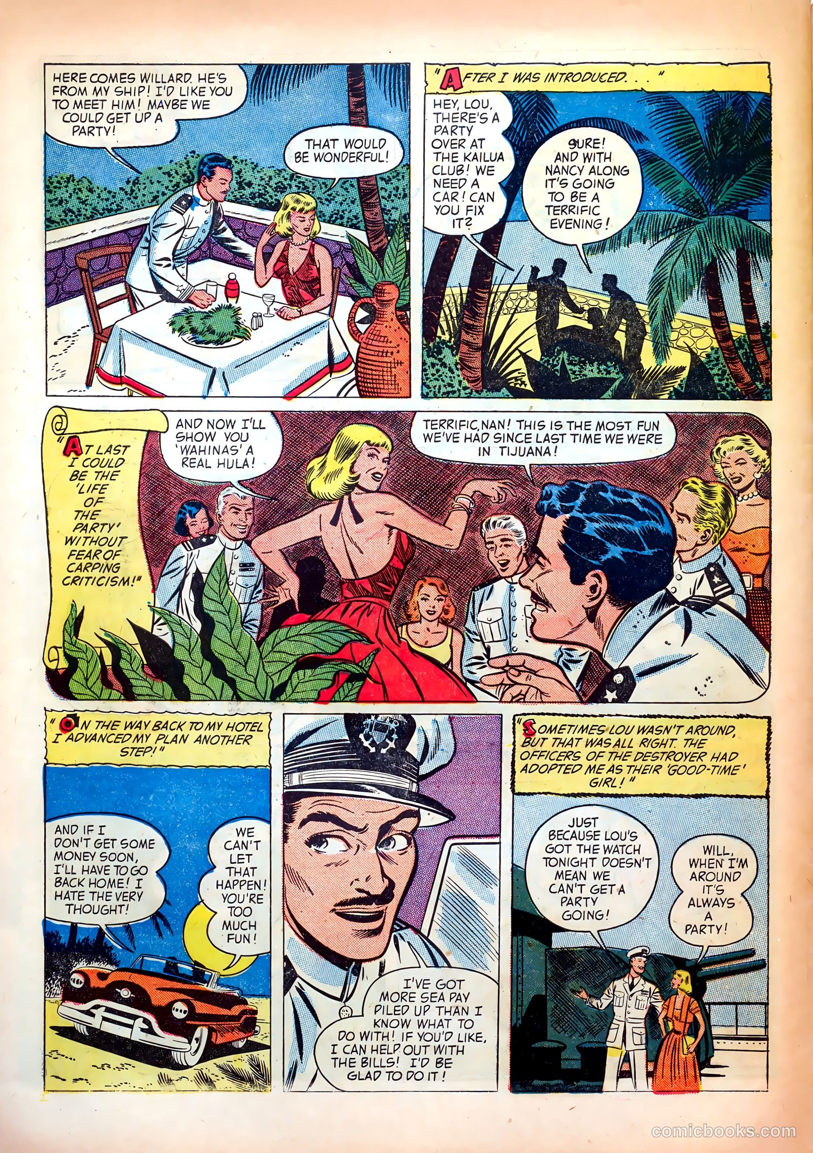 Wartime Romances #8 (1952) — page 32 of 36