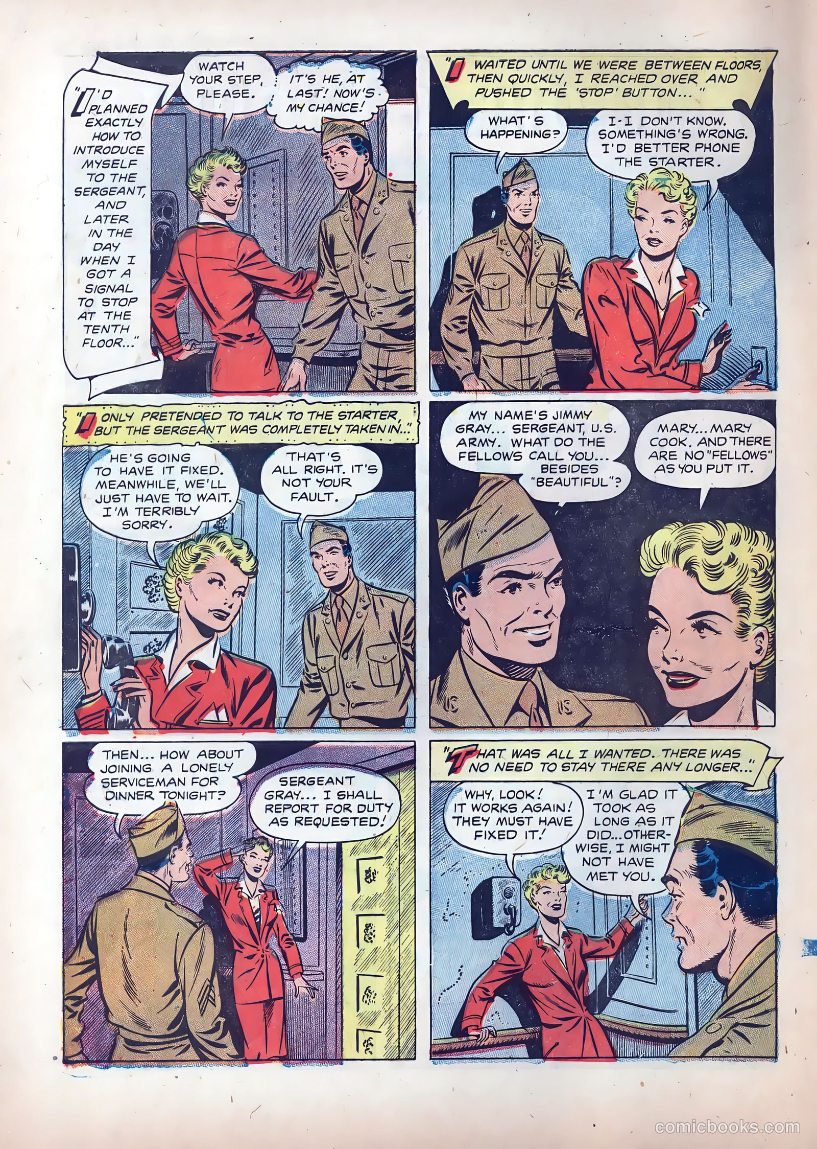 Wartime Romances #9 (1952) — page 4 of 36