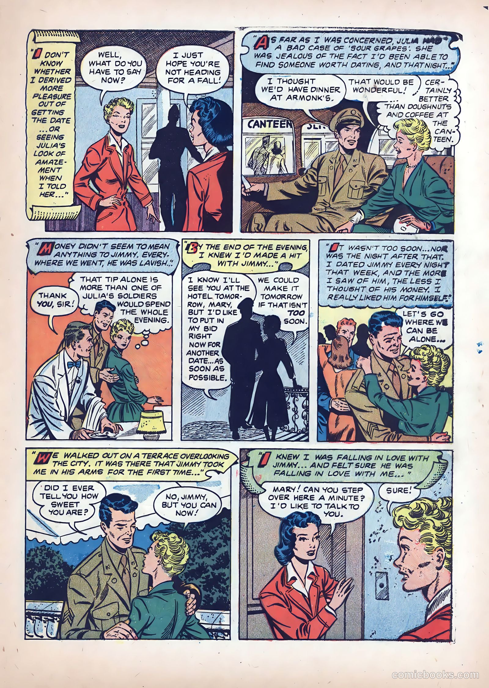 Wartime Romances #9 (1952) — page 5 of 36