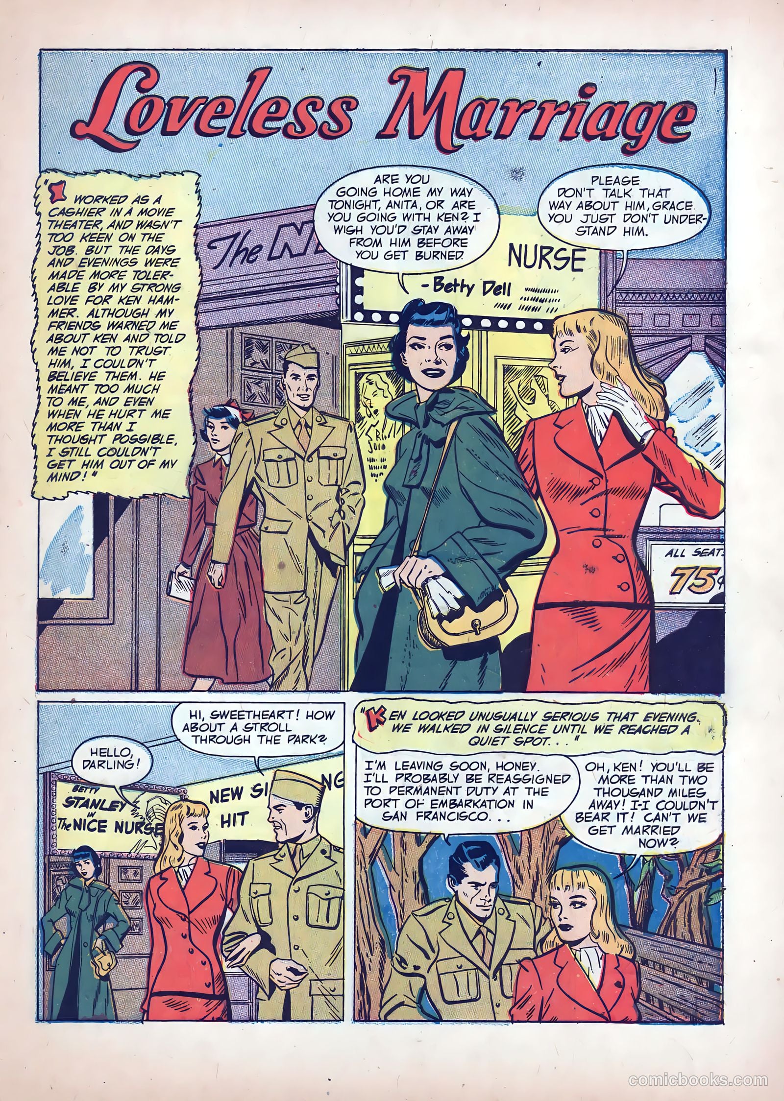 Wartime Romances #9 (1952) — page 9 of 36