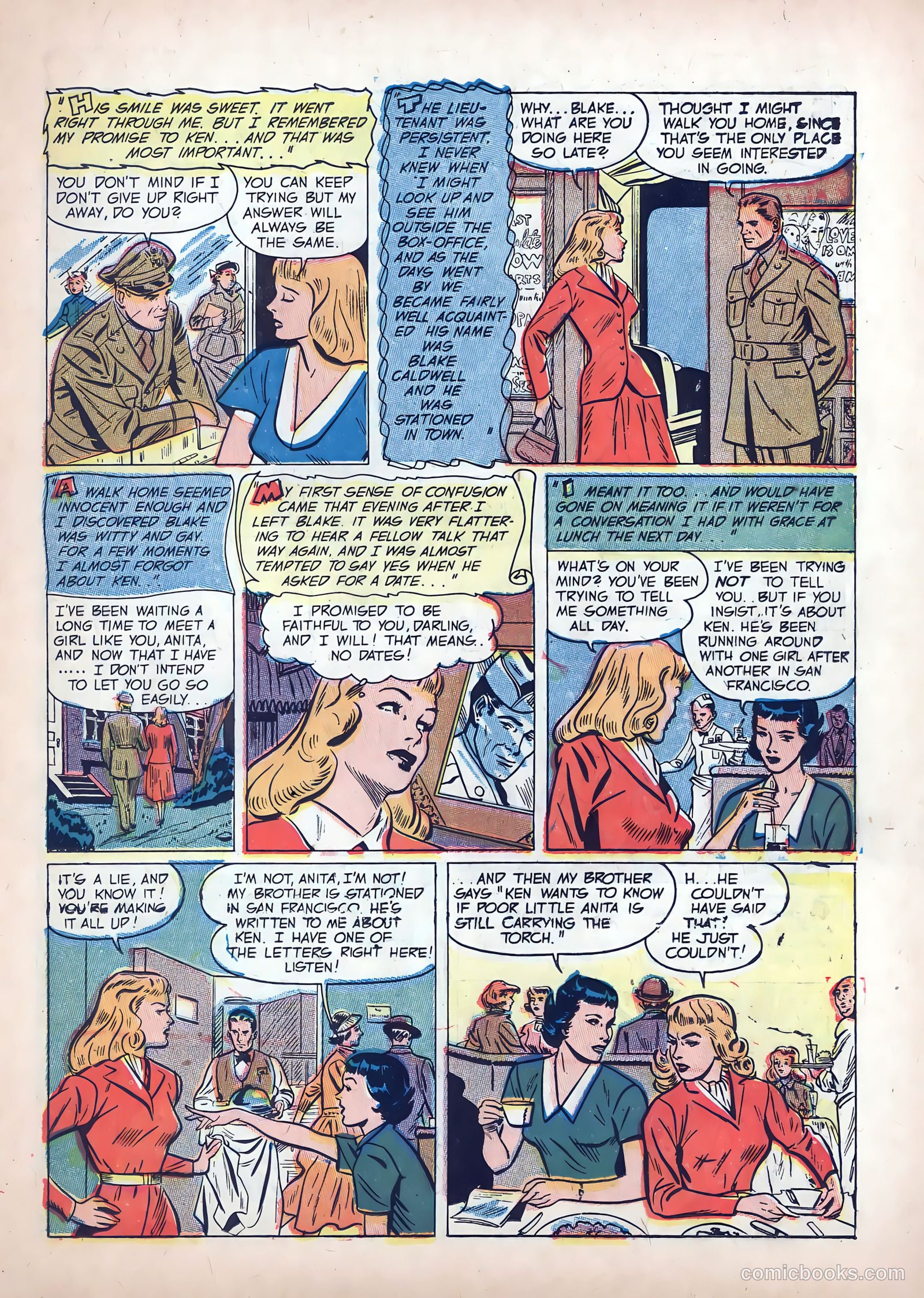Wartime Romances #9 (1952) — page 11 of 36