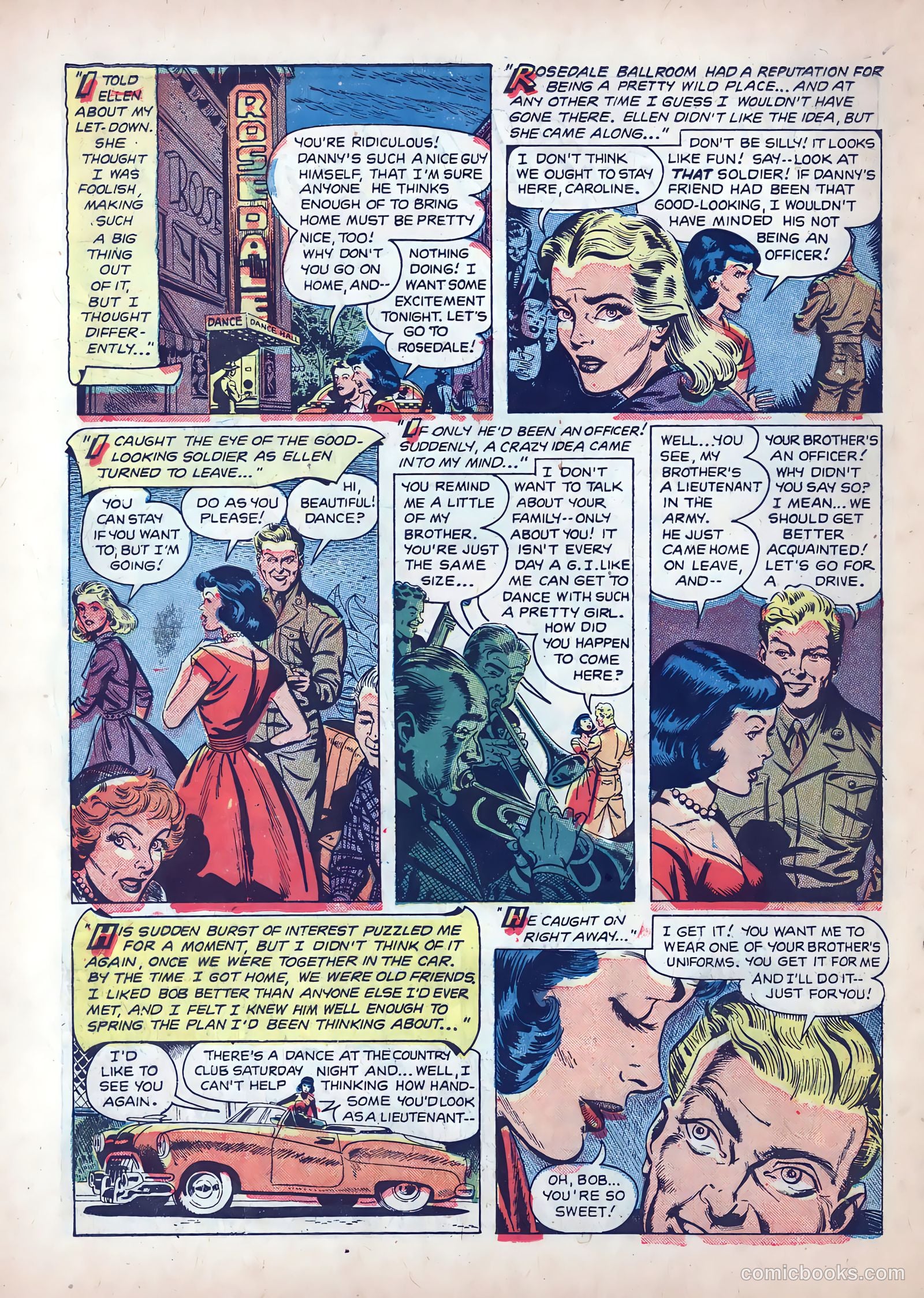Wartime Romances #9 (1952) — page 18 of 36
