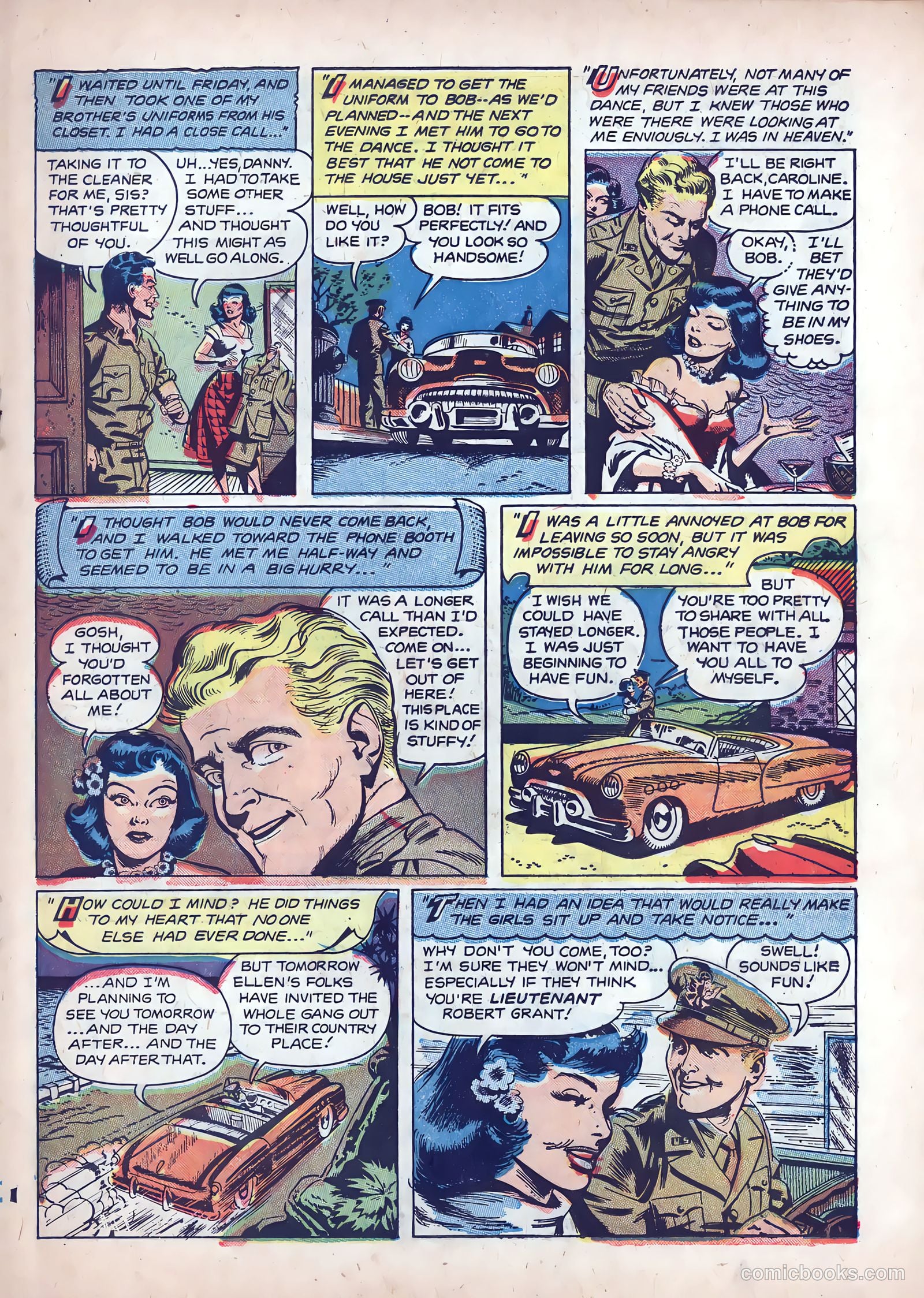 Wartime Romances #9 (1952) — page 19 of 36