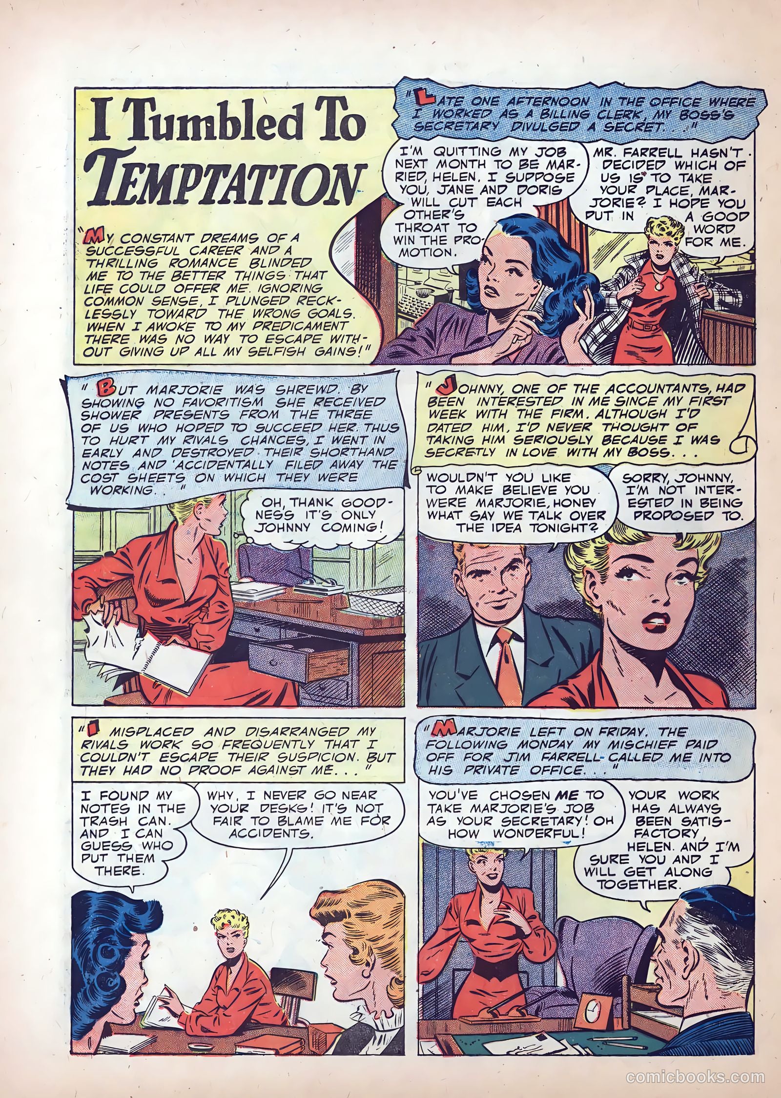 Wartime Romances #9 (1952) — page 24 of 36